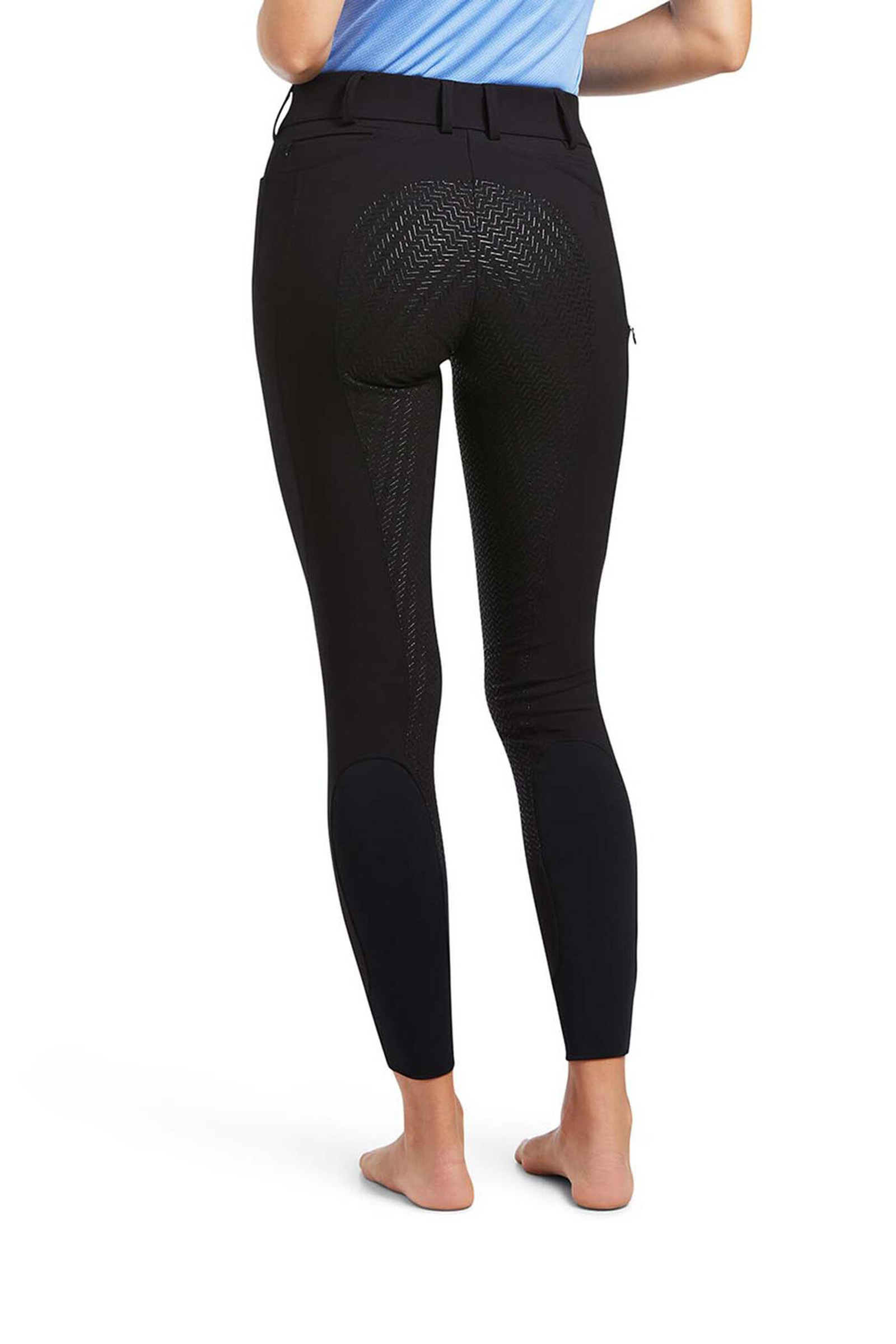 Black Ariat Prelude Pantaloni da equitazione con full seat e grip in silicone