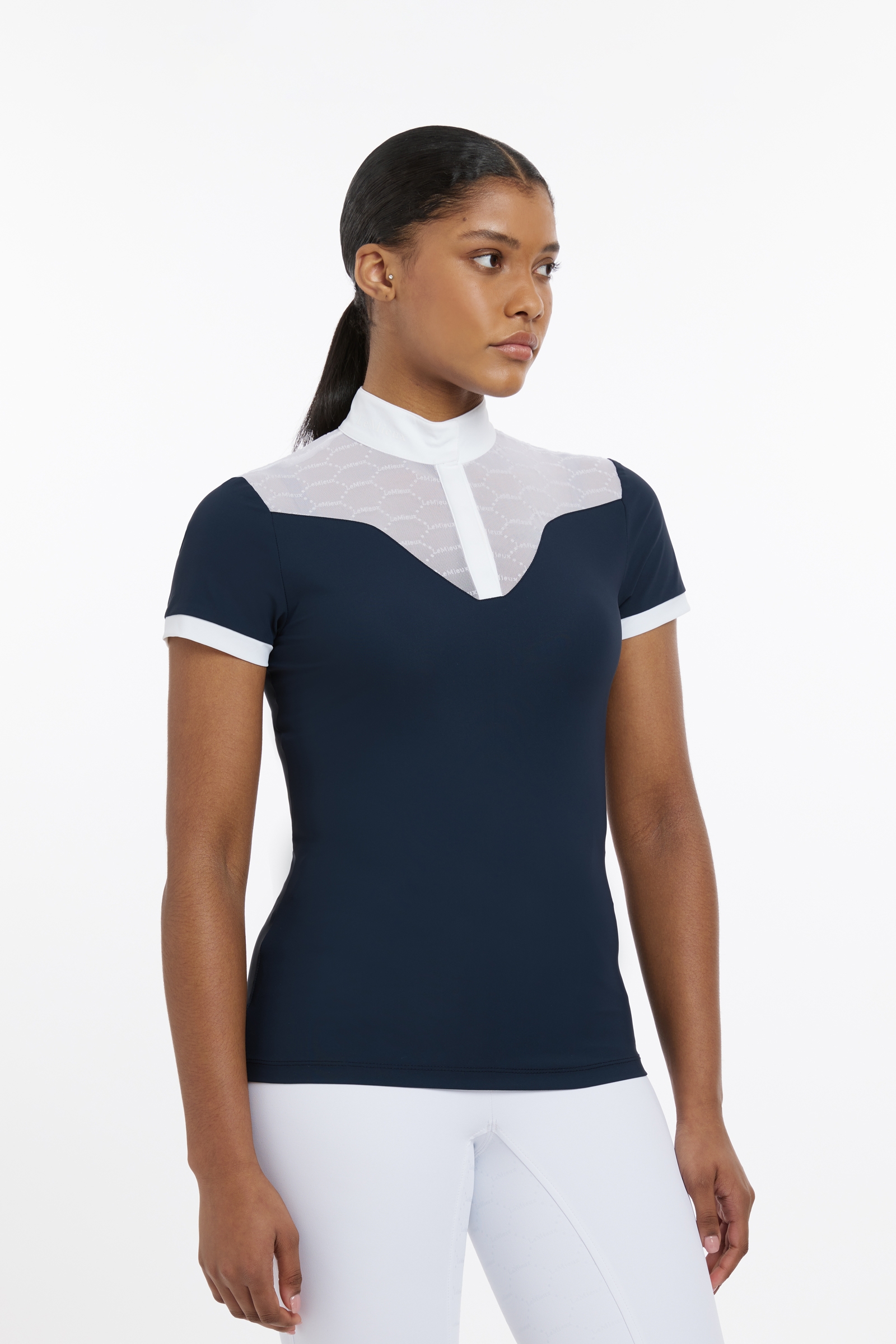 LeMieux Emily camicia da gara a maniche corte da donna