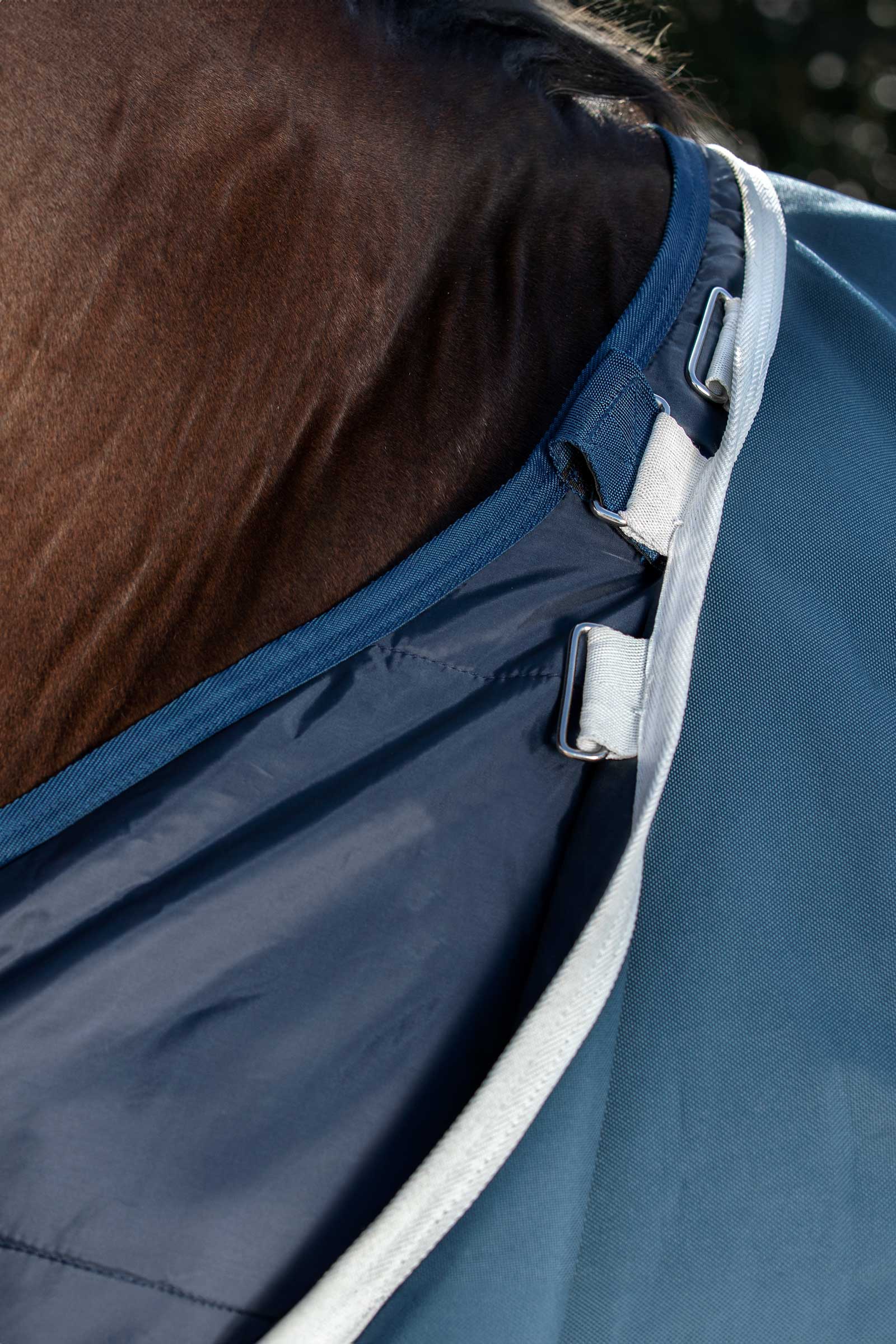 Horseware Amigo AmEco 12 Plus coperta da turnout con collo staccabile, 100g