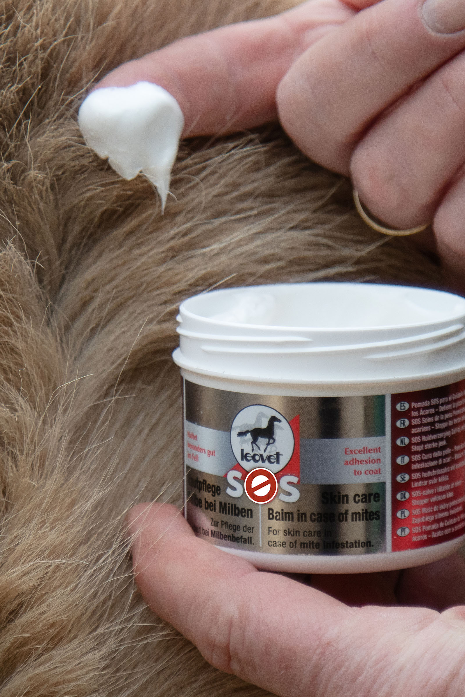 Leovet SOS Balsamo per la cura della pelle in caso di acari 150ml