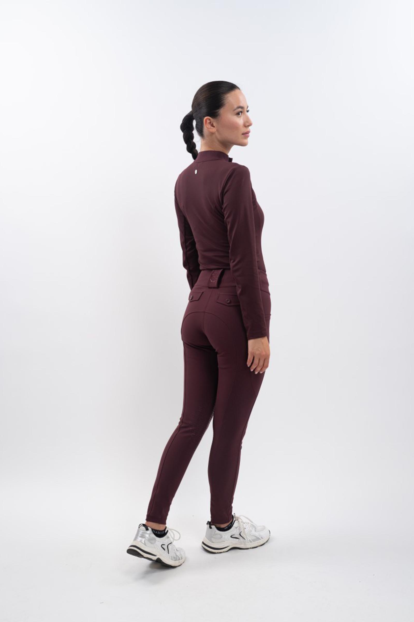 Harcour Luce pantaloni da equitazione donna con grip al ginocchio