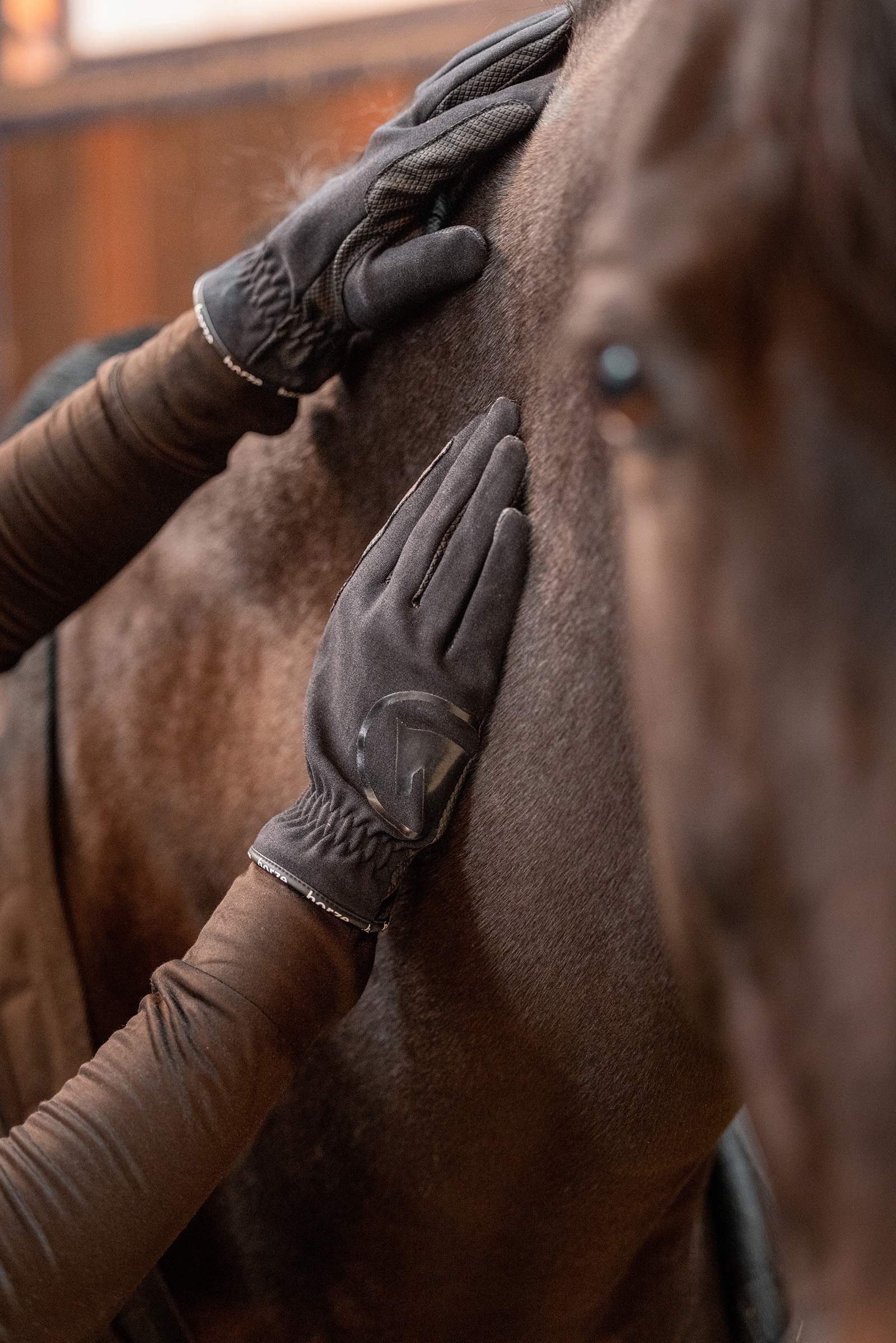 Guanti da equitazione estivi Horze Nichelle, donna