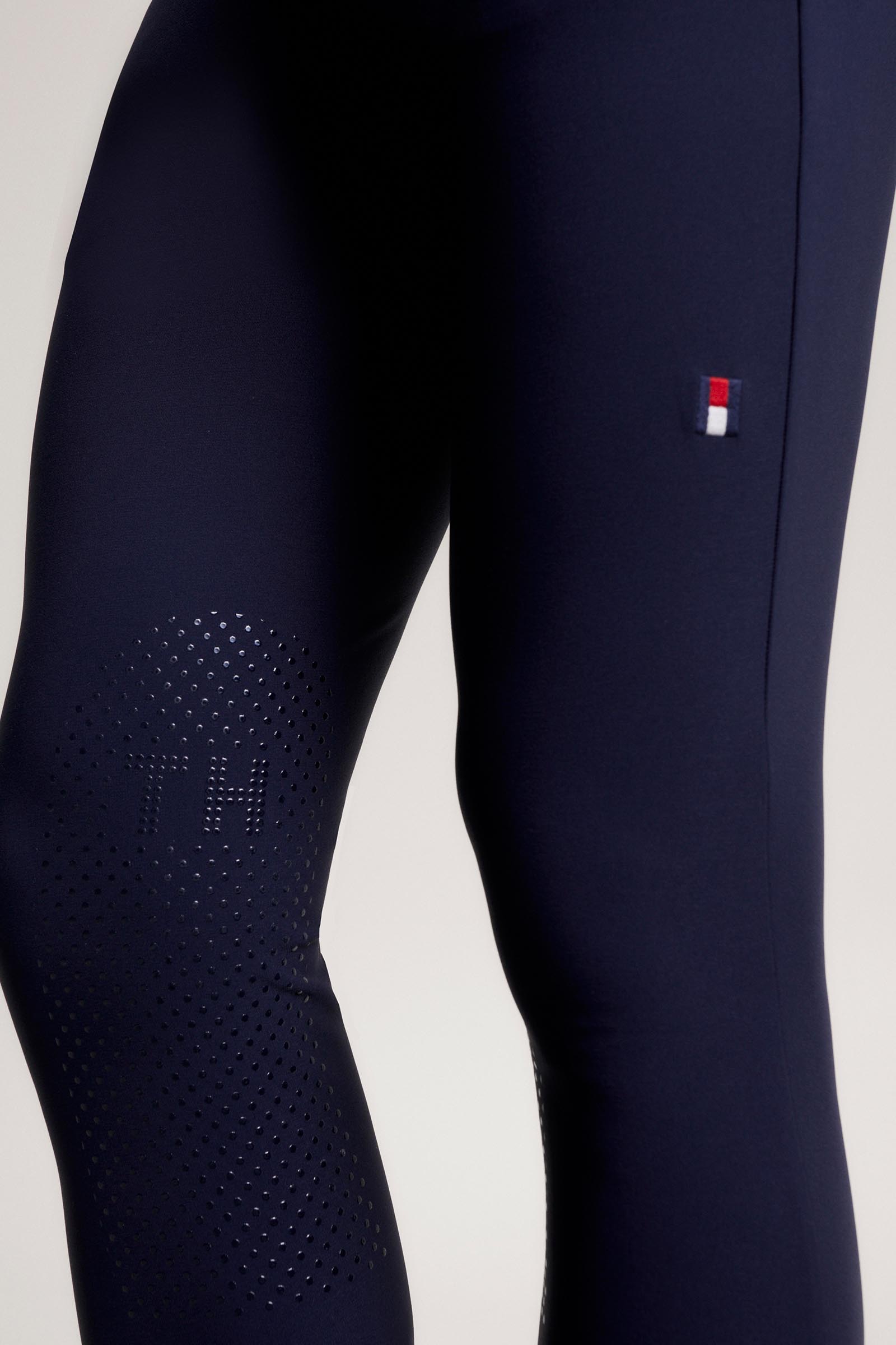 Tommy Hilfiger Equestrian Pro pantaloni da equitazione da uomo con grip al ginocchio