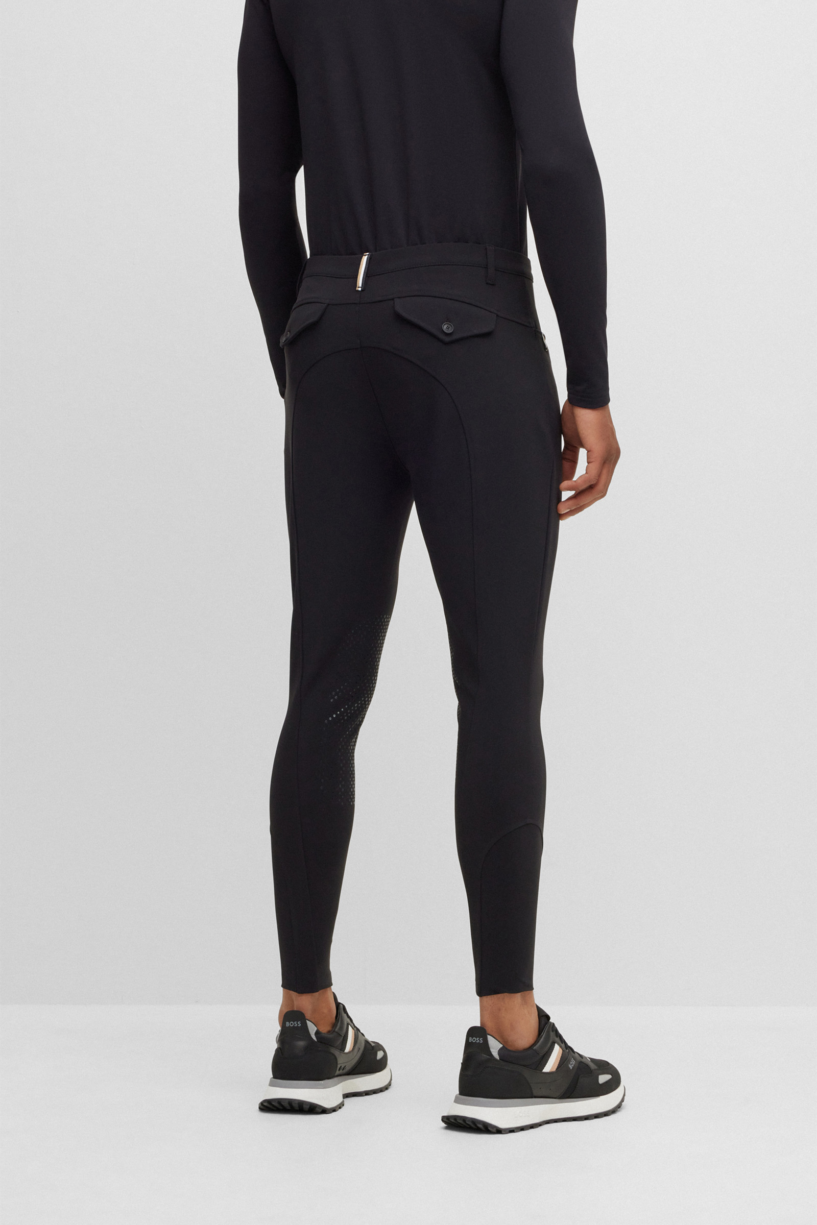 Pantaloni estivi Boss James con grip al ginocchio