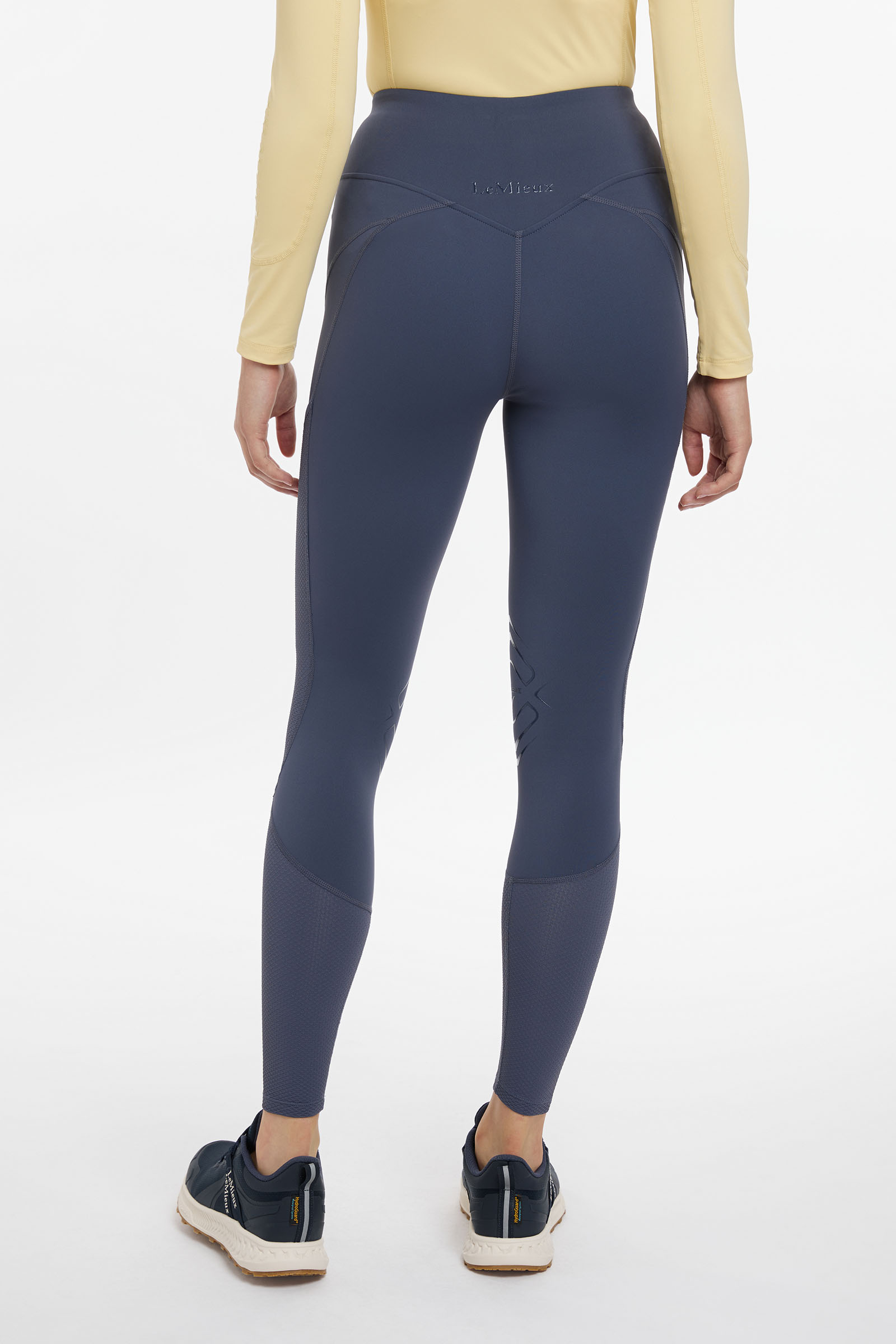 Dusk Blue LeMieux Lydia Leggings in mesh
