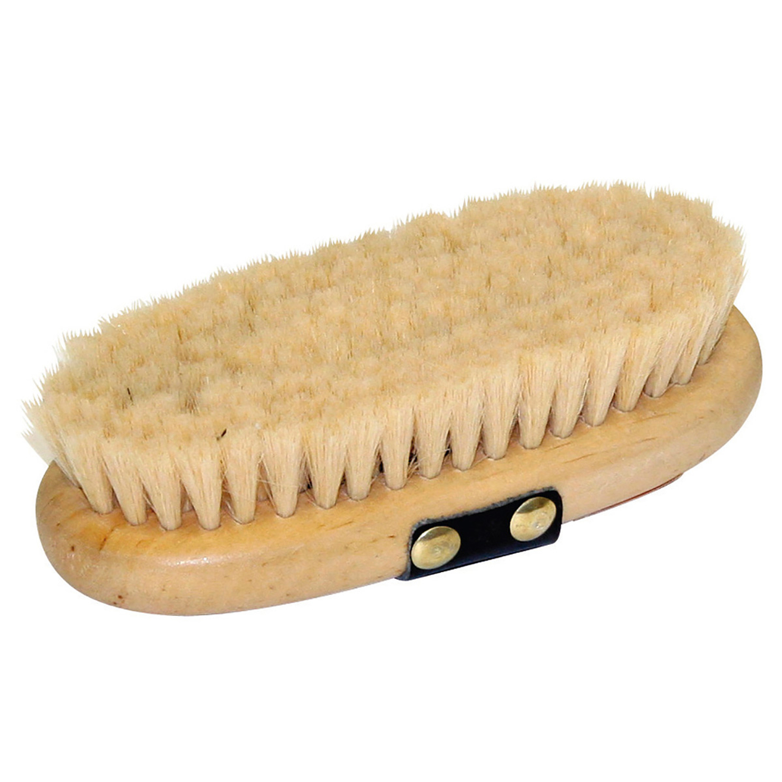 Spazzola per cavalli Junior Brush&Co, dorso in legno, 14cm