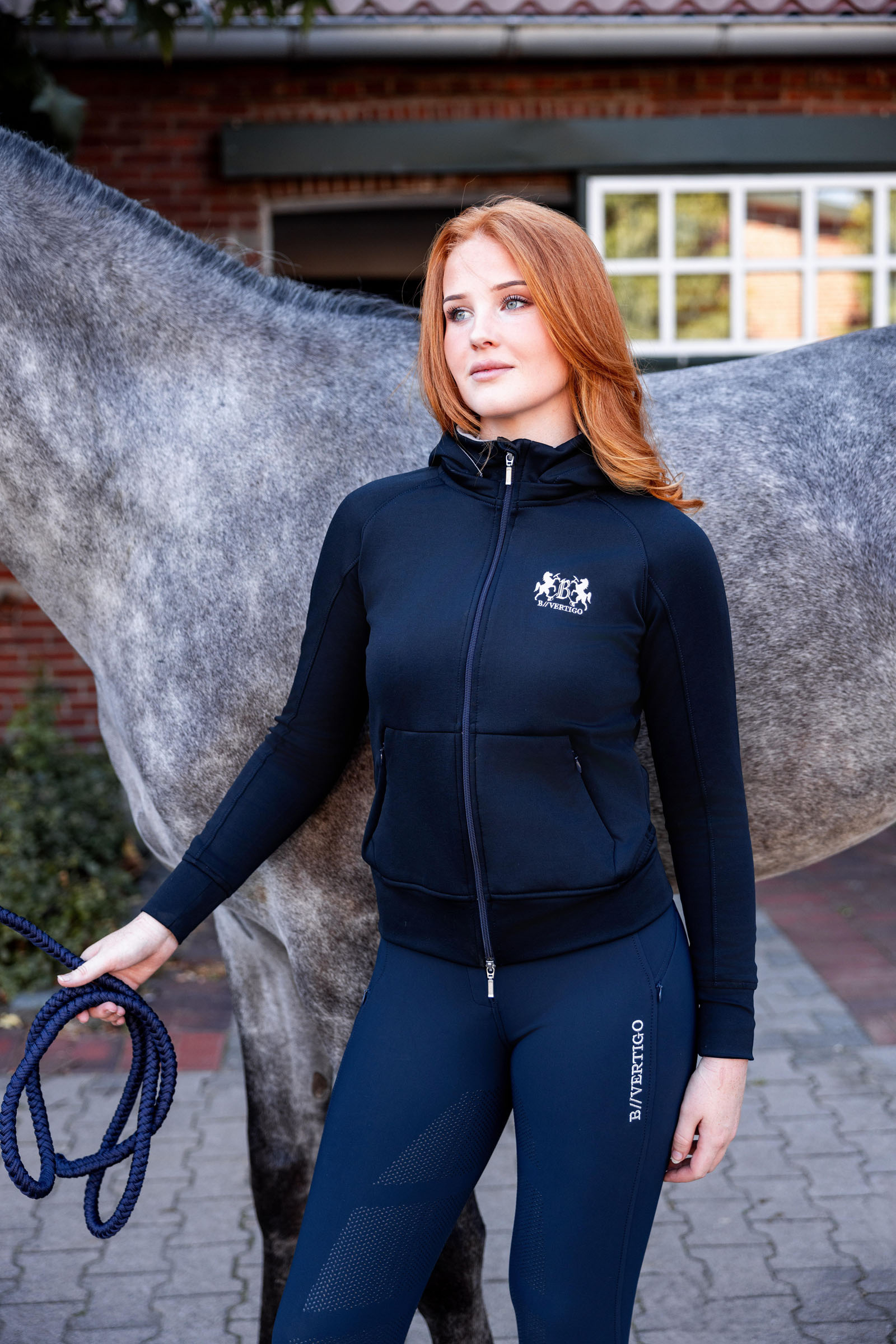 B Vertigo felpa con cappuccio Colleen da donna