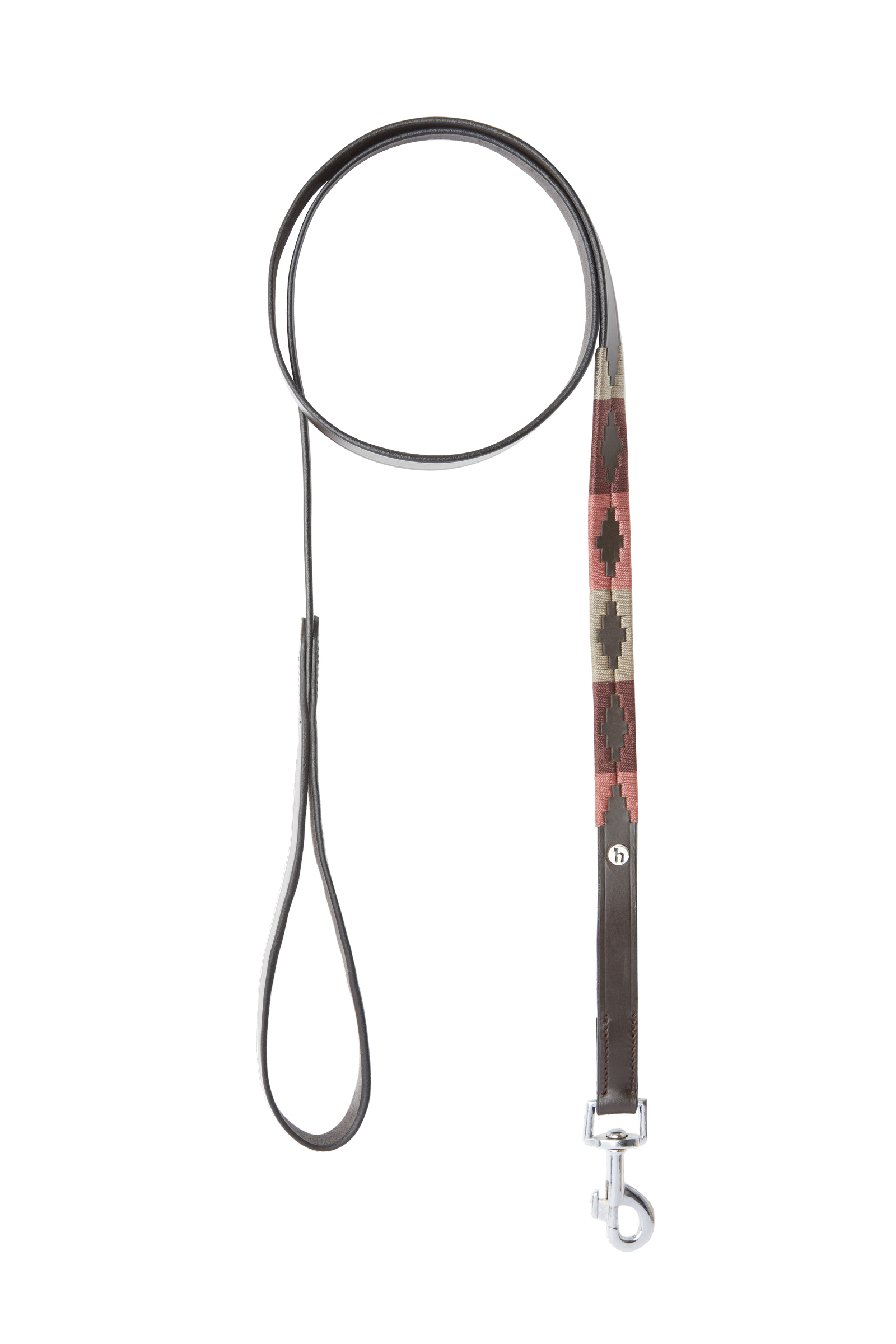 Marsala Red/ Rum Raisin Brown Horze Polo Guinzaglio per cani