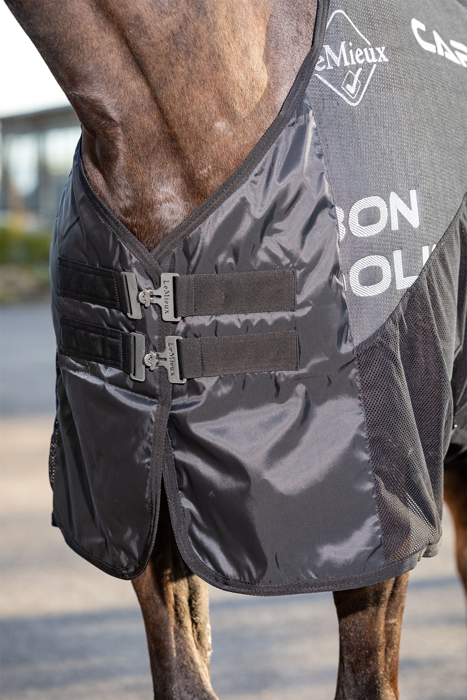 LeMieux coperta antisudore in carbonio