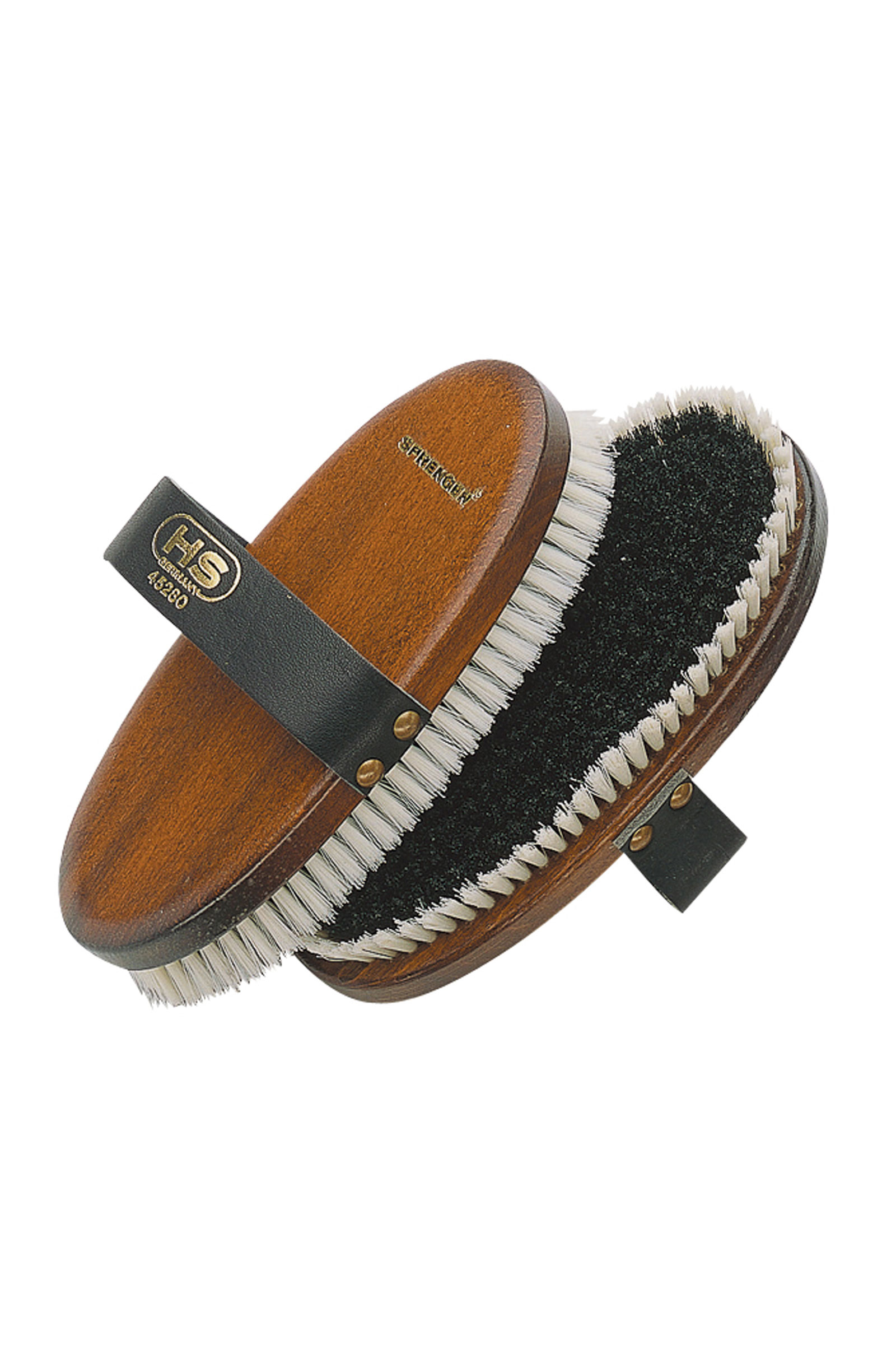 Sprenger Perlon nero, con bordo bianco