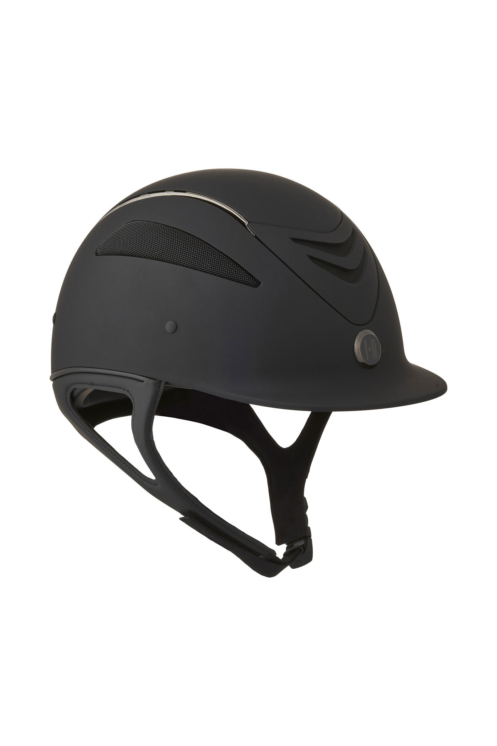 OneK Defender Matt Chrome Casco da equitazione