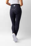 Horze Desiree pantaloni da equitazione donna a vita alta con full seat in silicone, UPF 50+