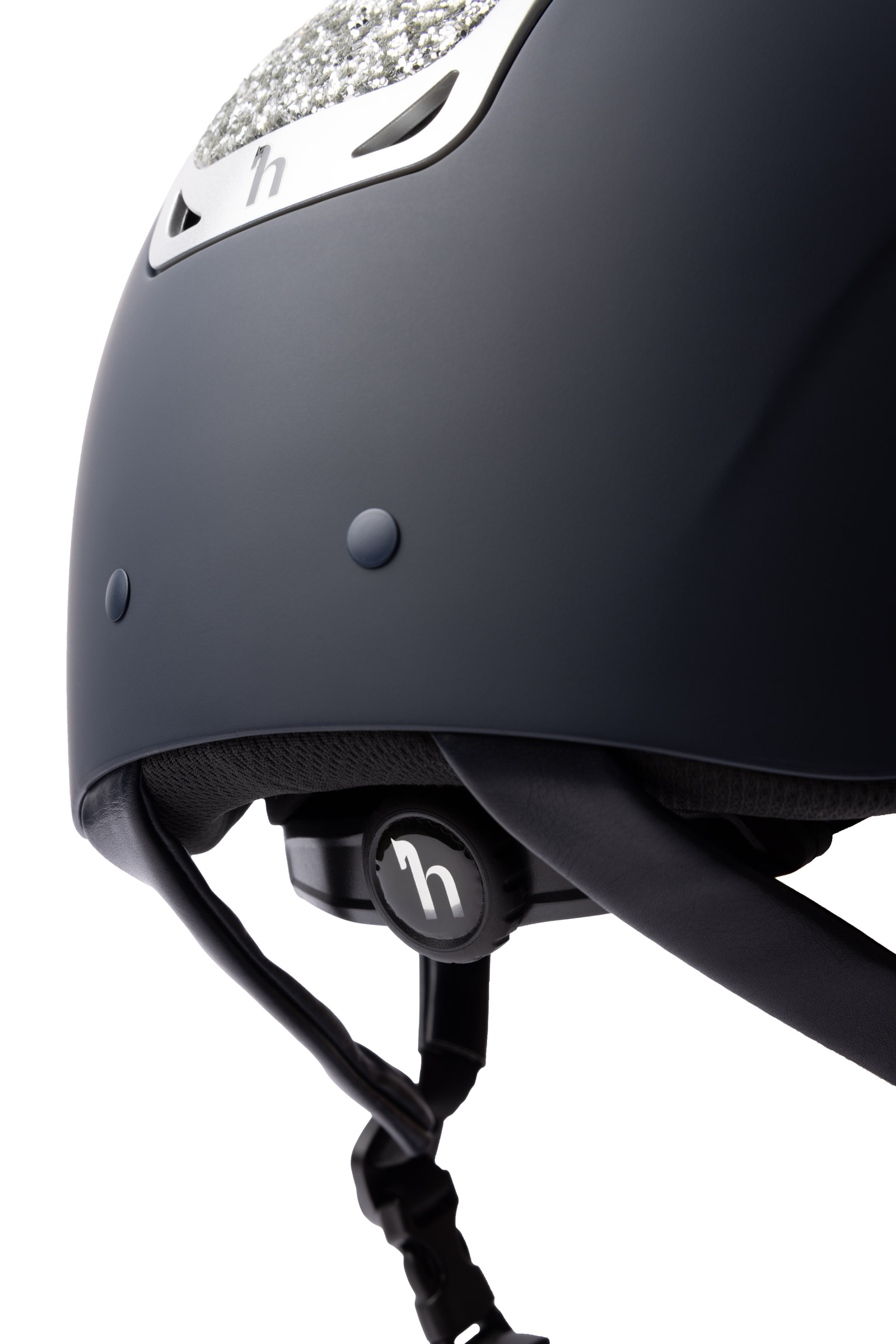 Horze Arix II Casco da equitazione con ornamento in cristallo