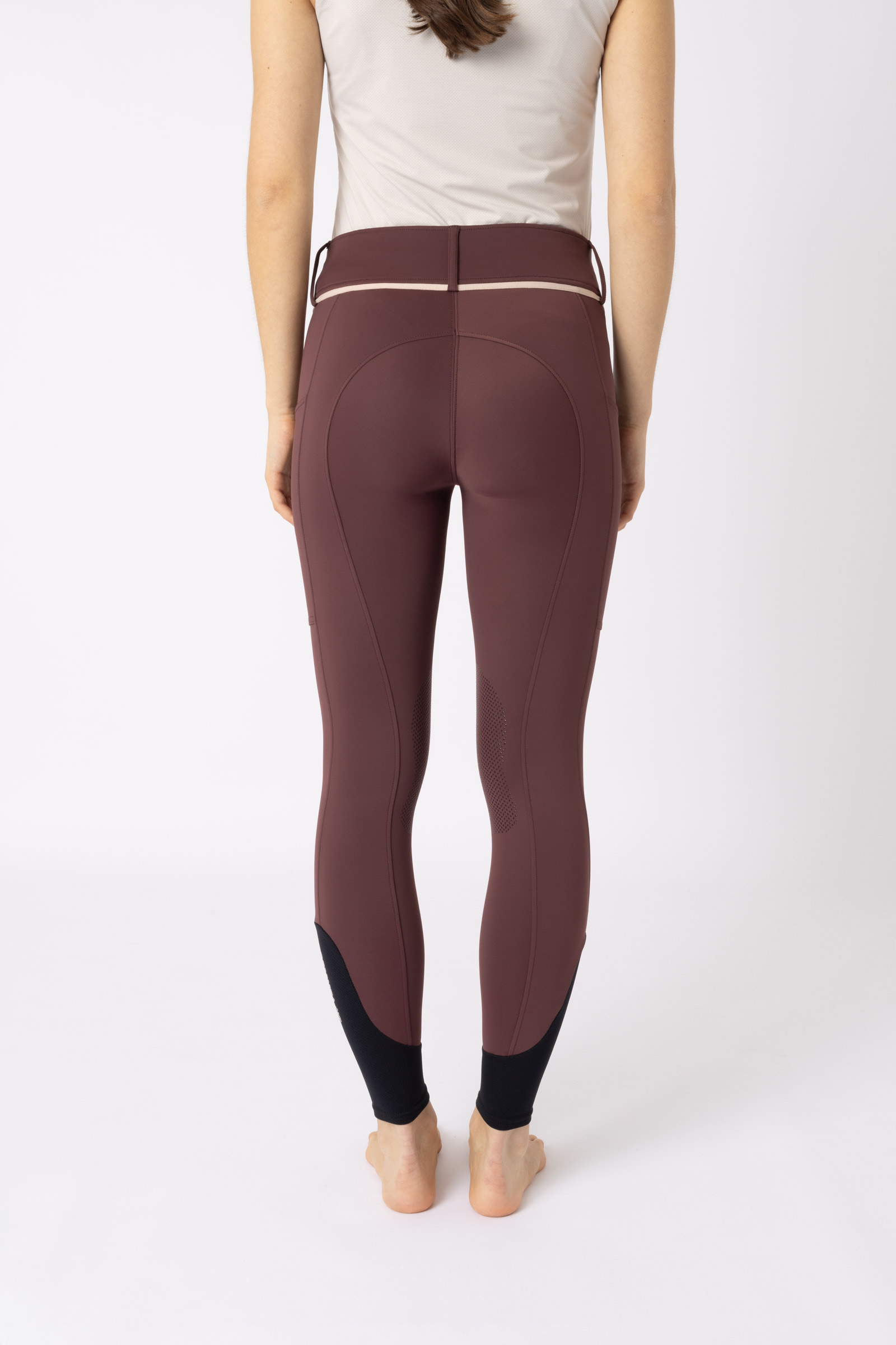 B Vertigo Elea Pantaloni da equitazione con grip al ginocchio, per donna