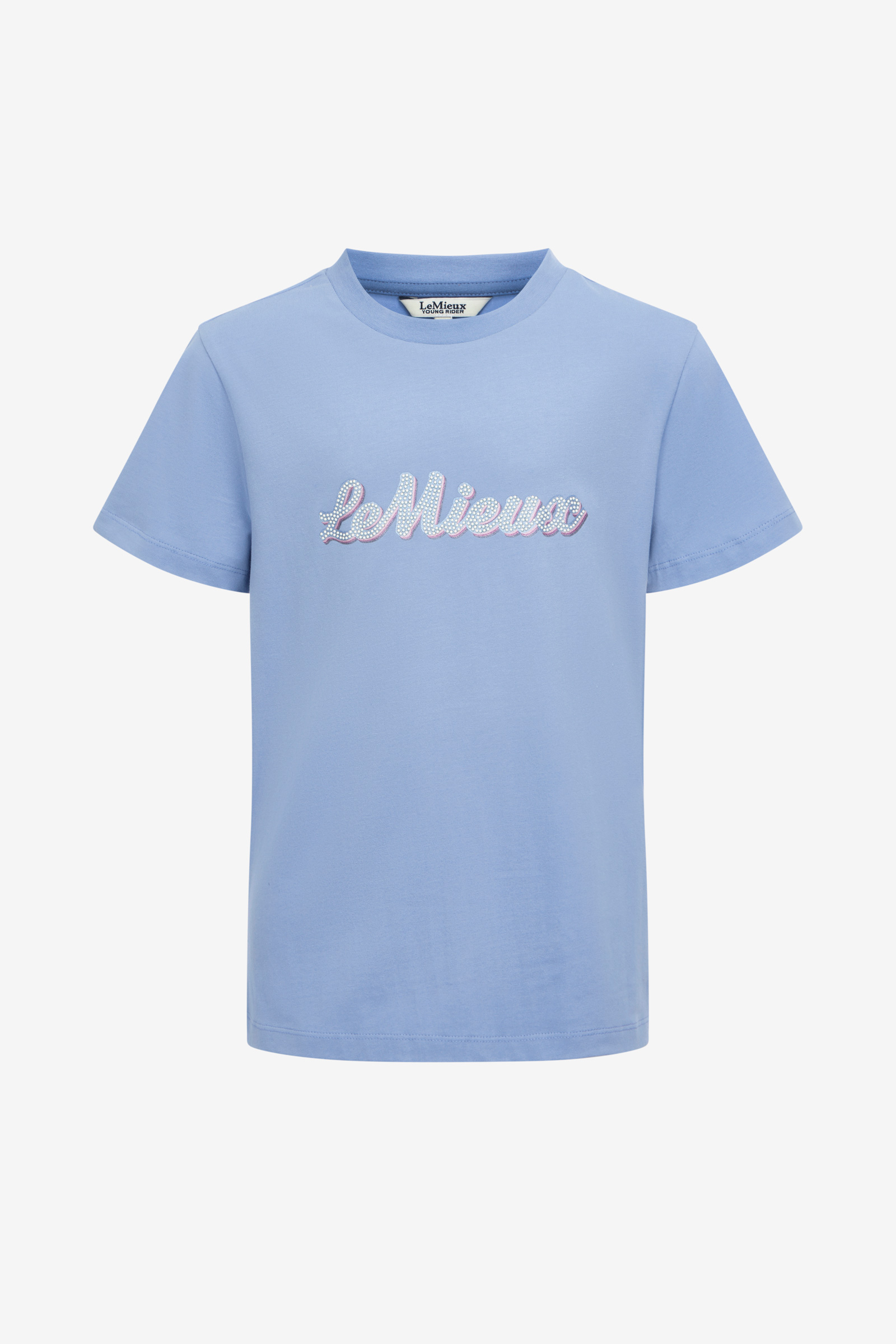 Powder Blue LeMieux Young Rider Arianna T-shirt per bambini