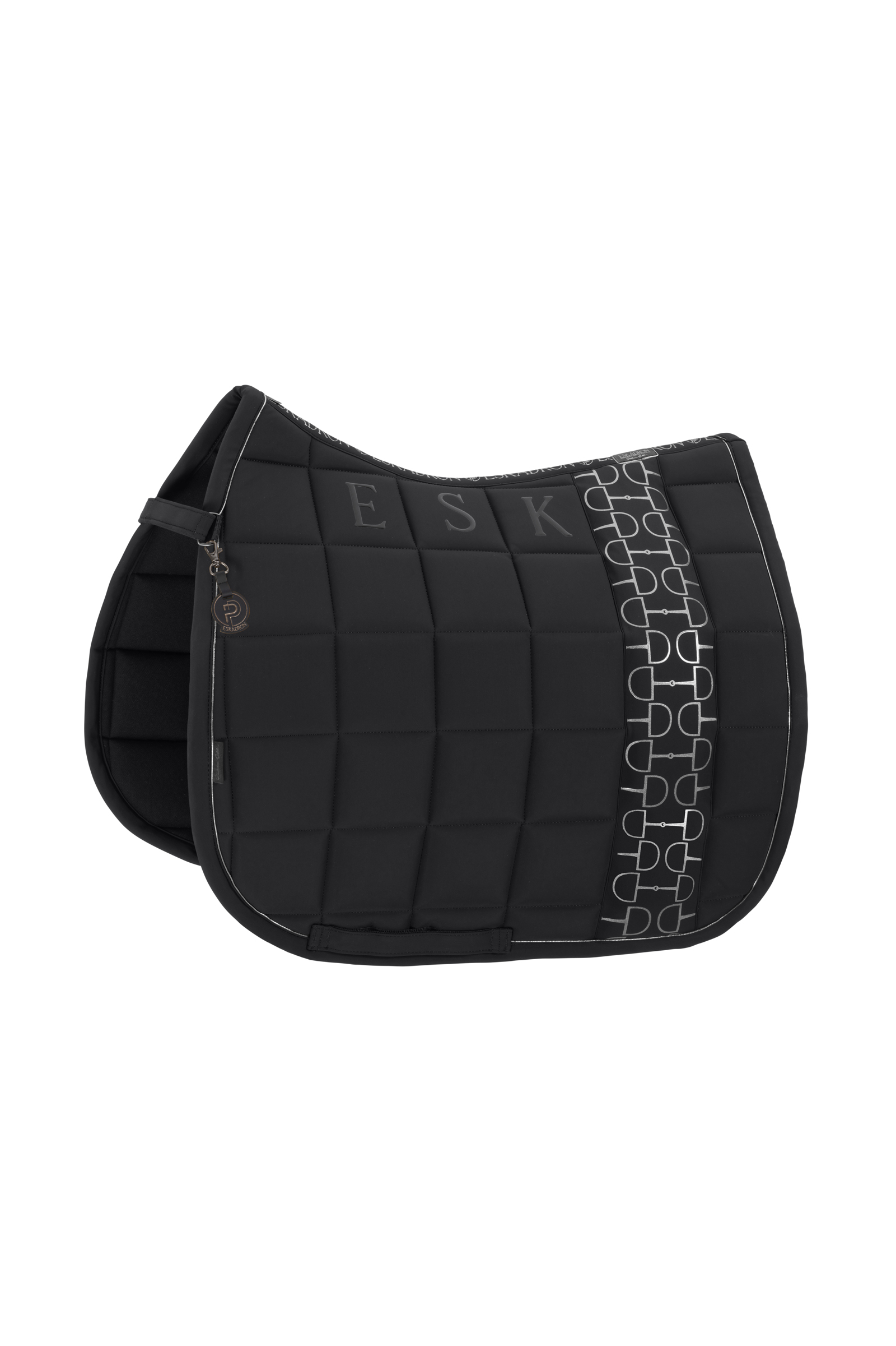 Black Eskadron Platinum 25 Big Square Softshell sottosella da dressage