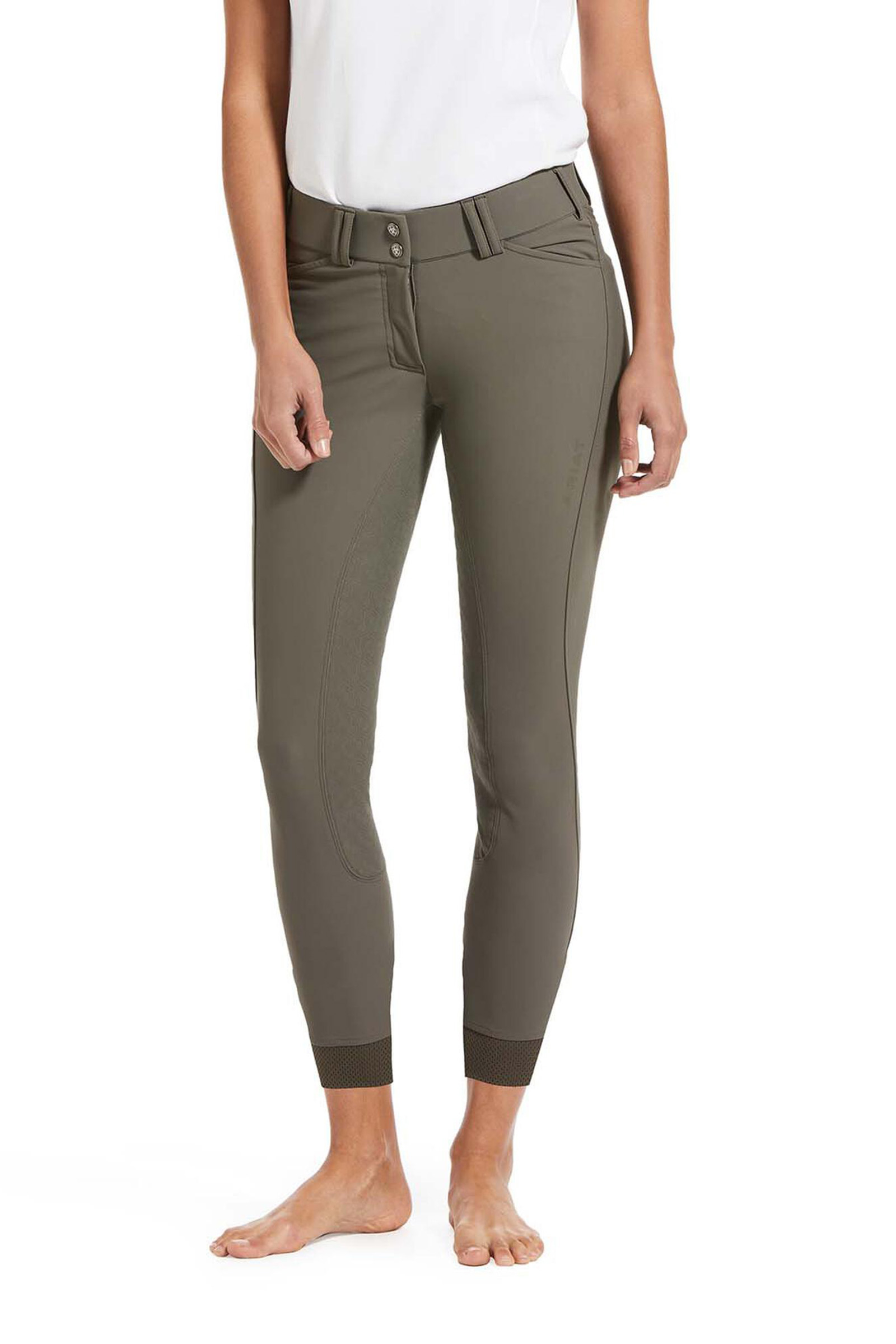 Ariat Tri Factor pantaloni da equitazione con full seat e grip in silicone per donna