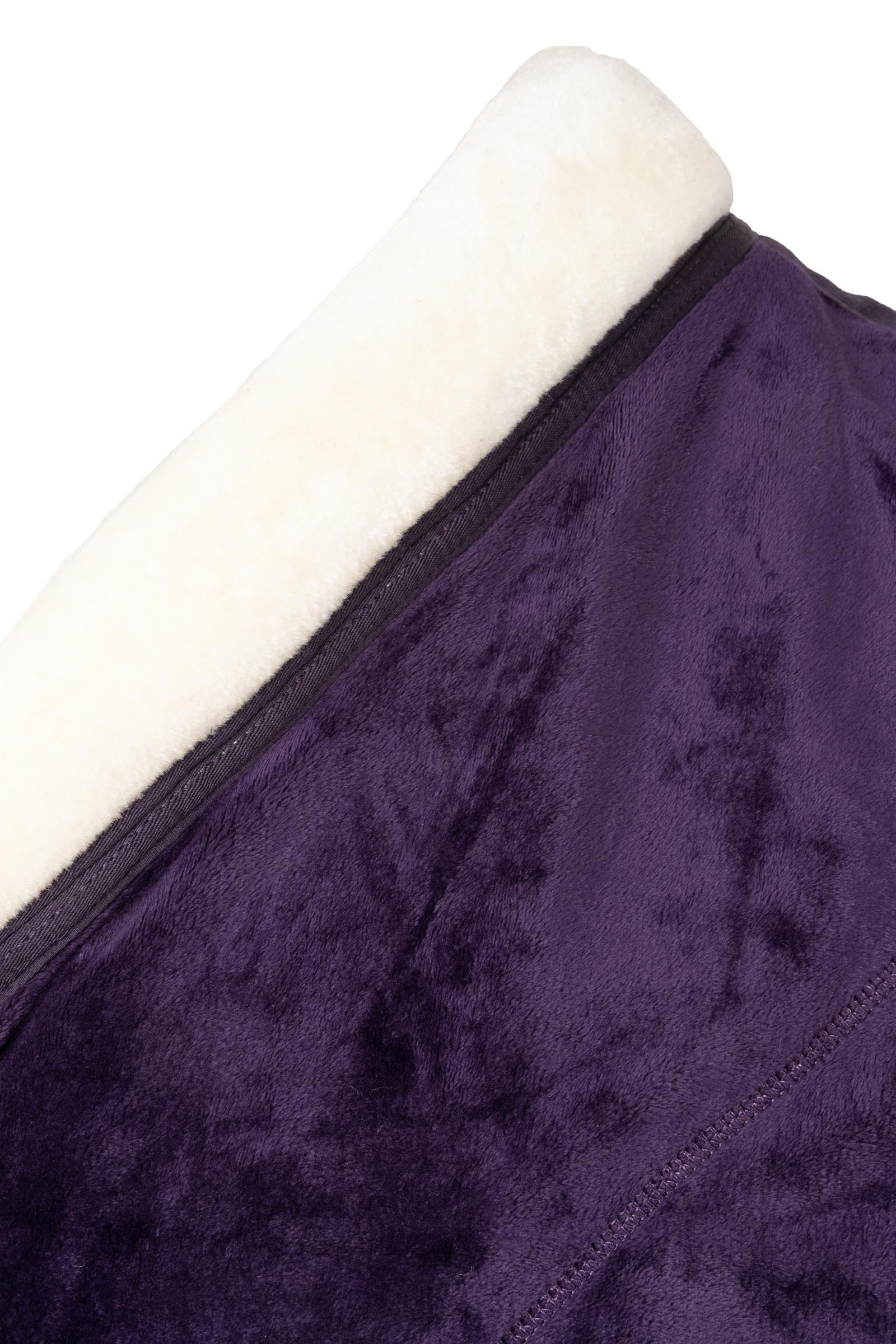 Horze Lincoln Coperta in pile con collo in pelliccia