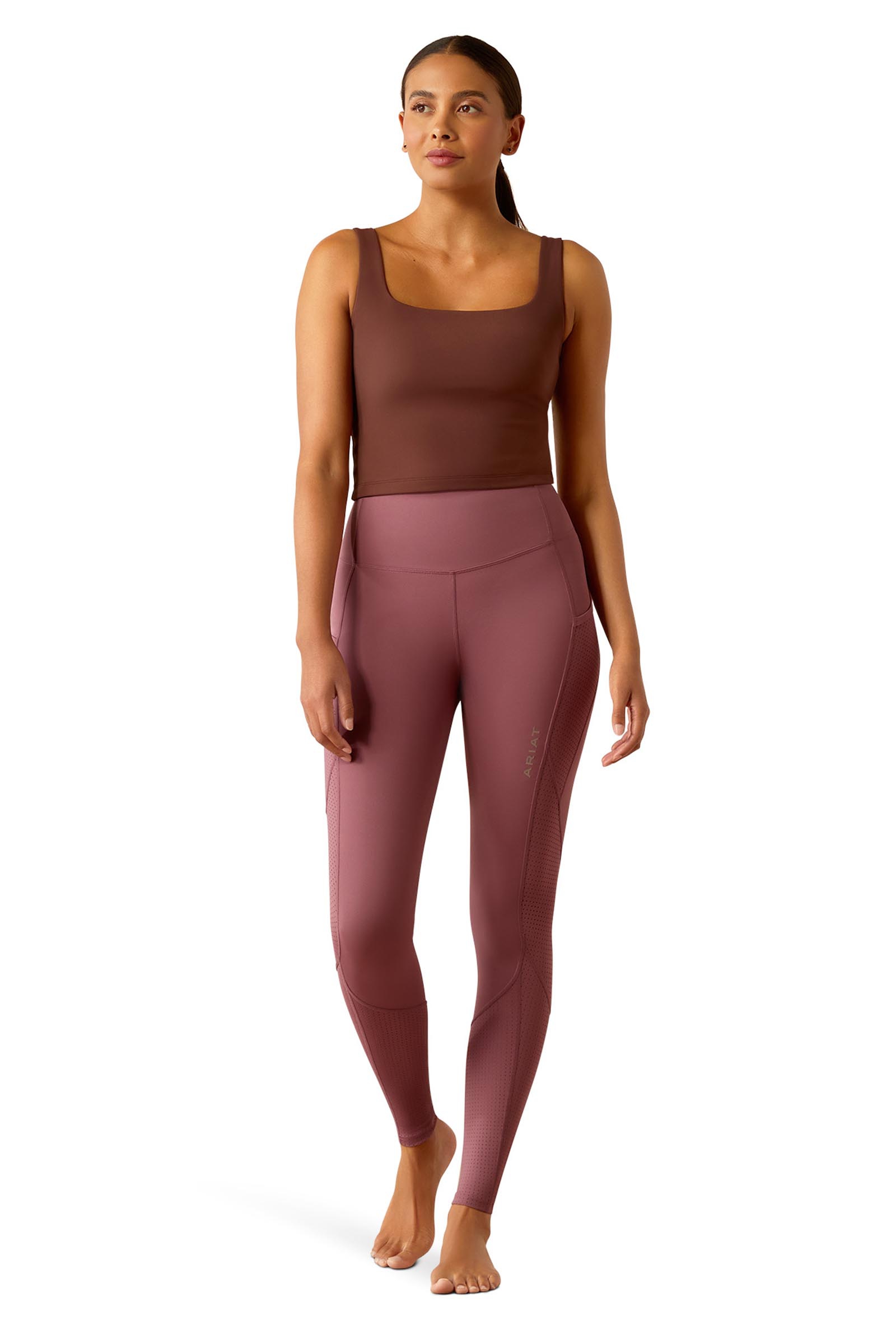 Ariat Breathe Eos leggings da equitazione da donna con grip parziale