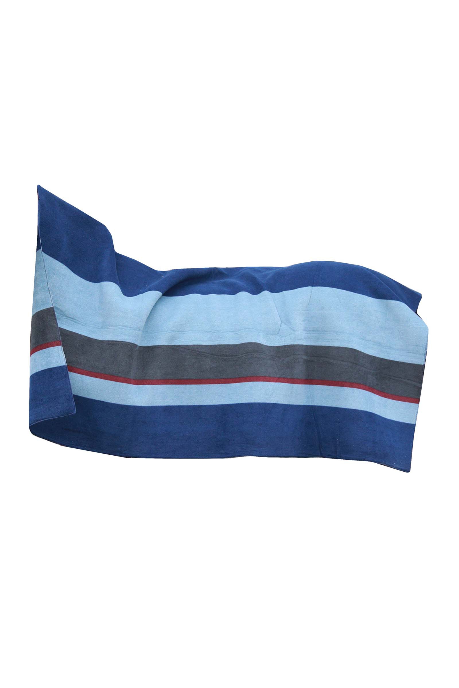 Navy/Grey Kentucky Horsewear Coperta in pile pesante