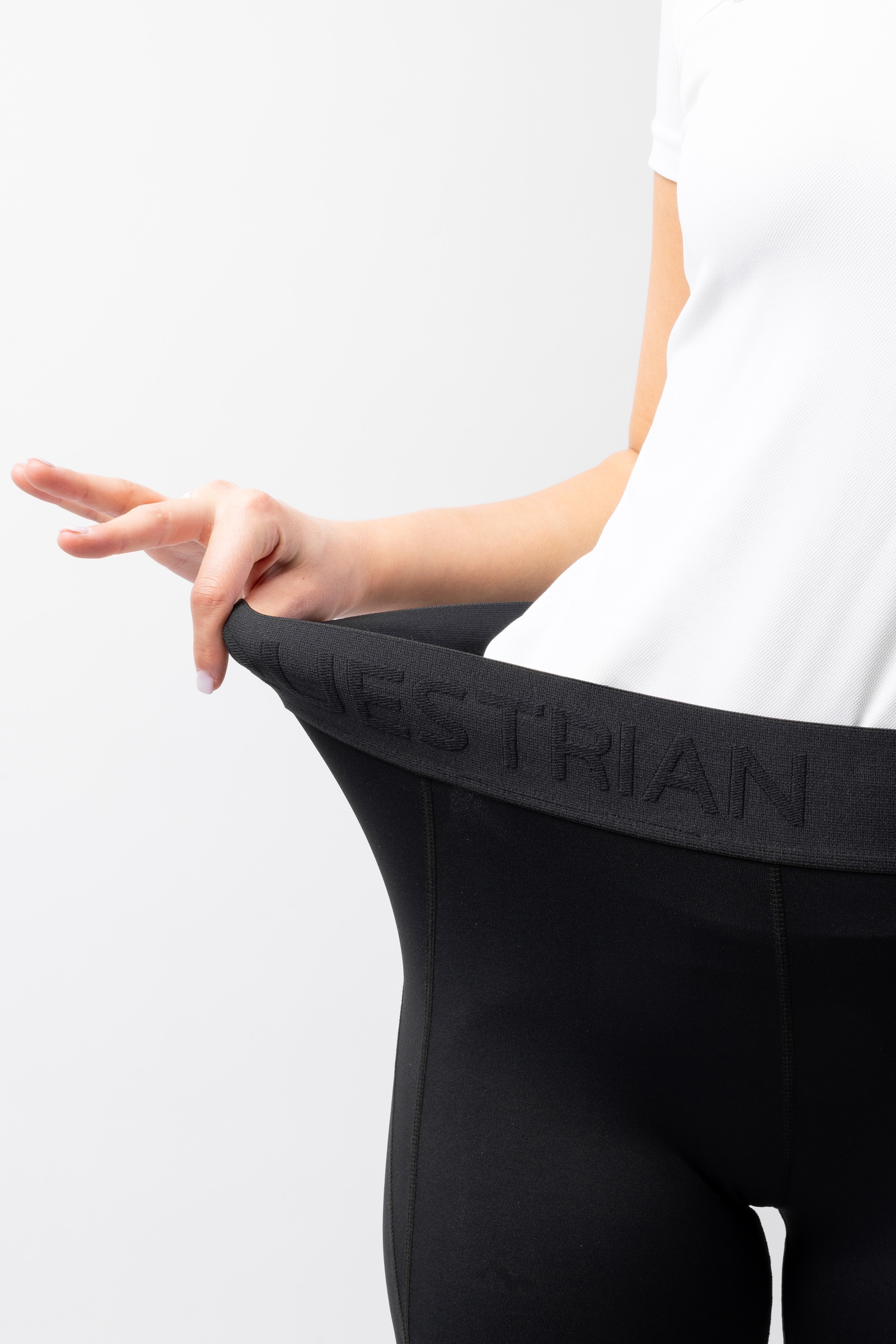 Horze Madison Leggins con full seat in silicone da donna