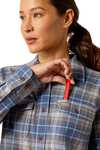 Ariat Rebar Flannel DuraStretch Camicia da lavoro a maniche lunghe da donna