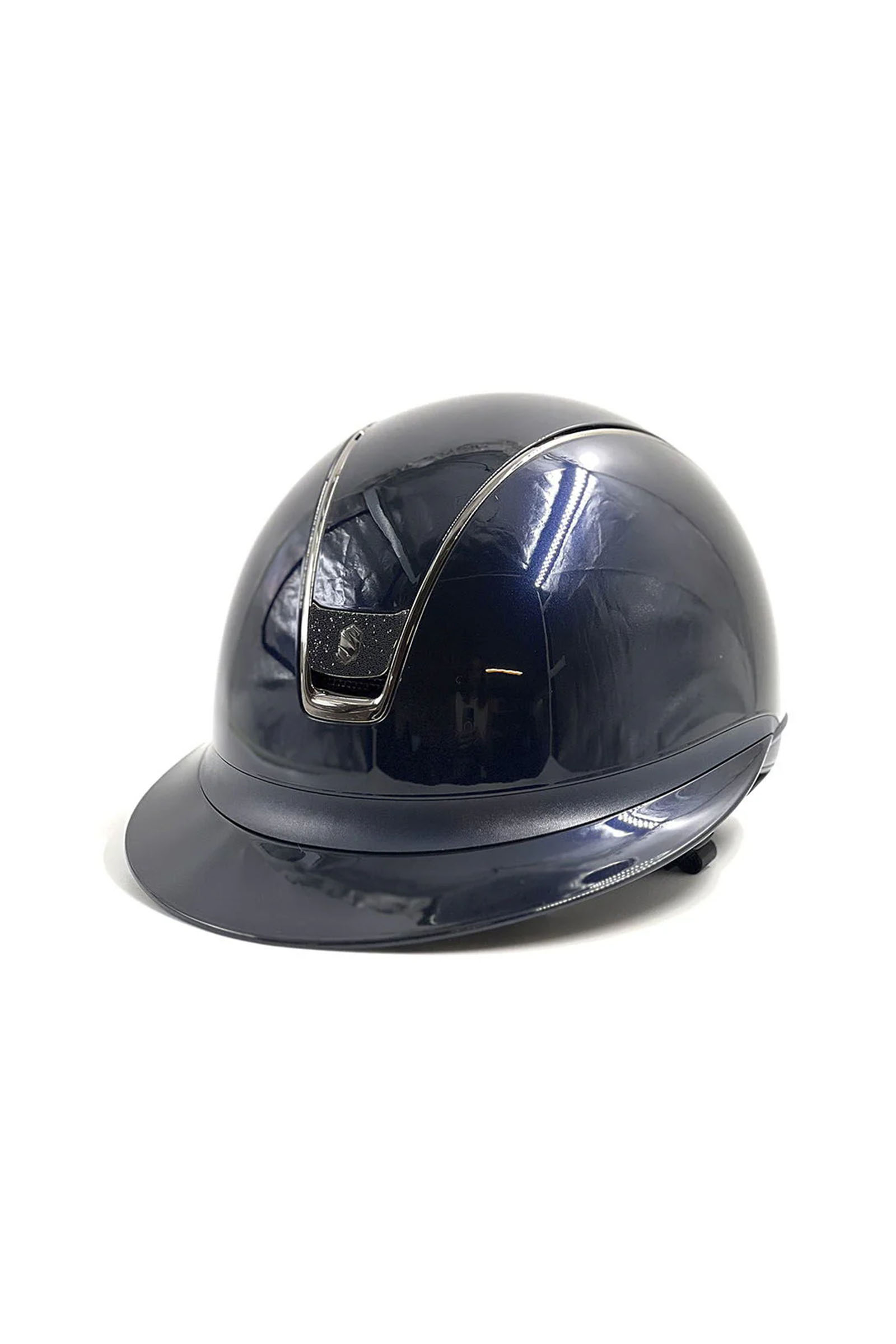 Navy Samshield Miss Shield Glossy con blasoni in cristallo nero 2.0