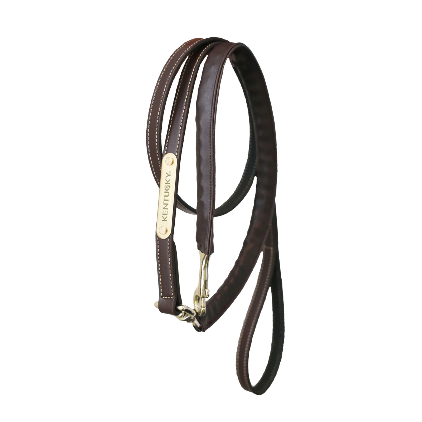 Guinzaglio a catena rivestito in pelle Kentucky Horsewear