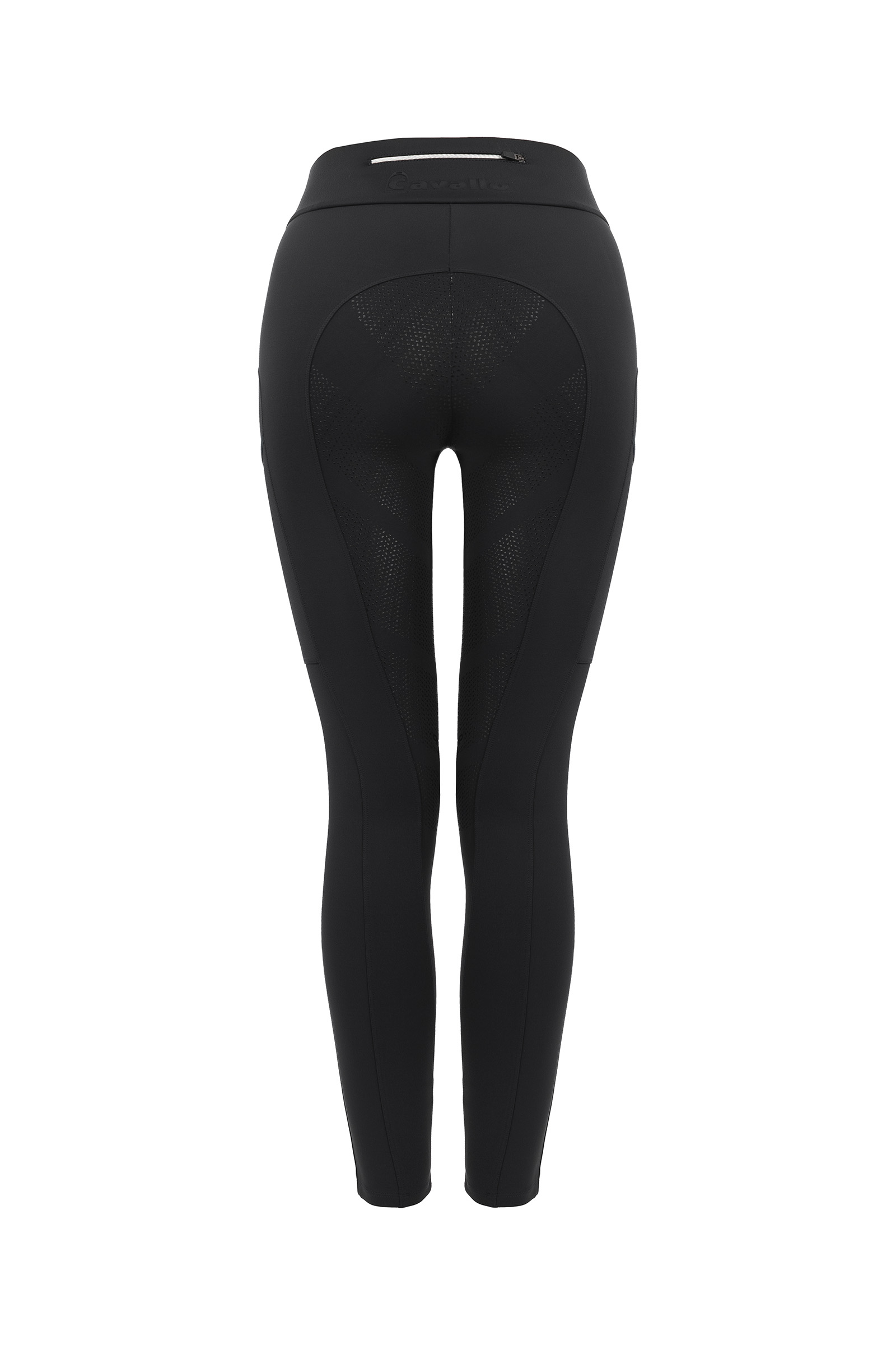 Black Cavallo Leyla Grip Women's Full Seat Riding Tights
