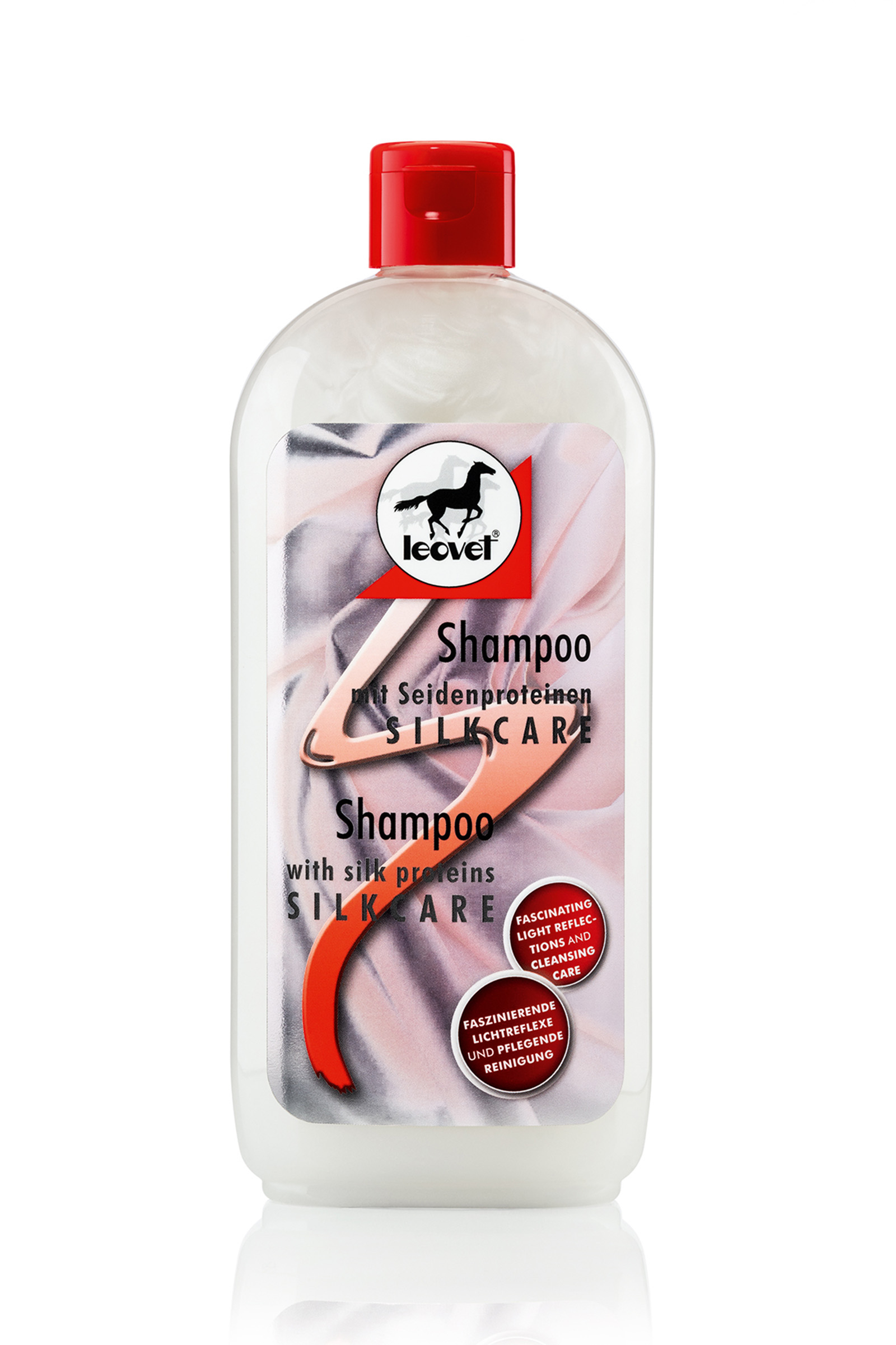 Shampoo per la cura della seta Leovet