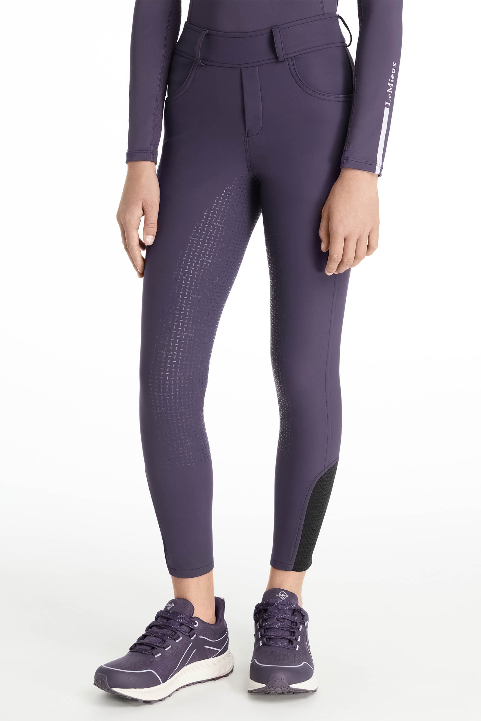 LeMieux Young Rider Ella breggings da bambino con interno spazzolato e full seat