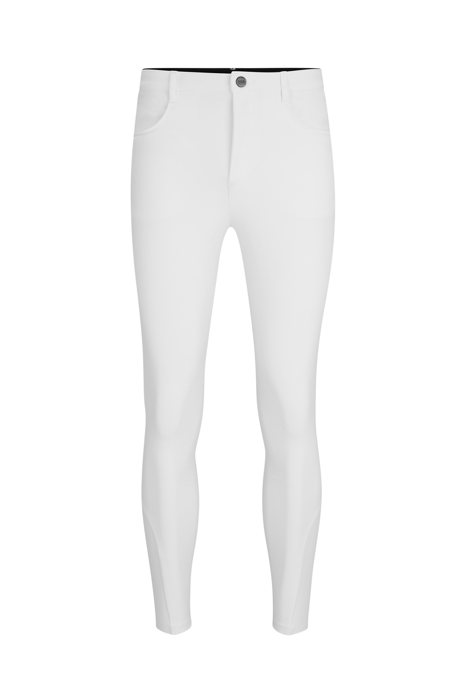 White Boss James pantaloni da equitazione uomo knee grip