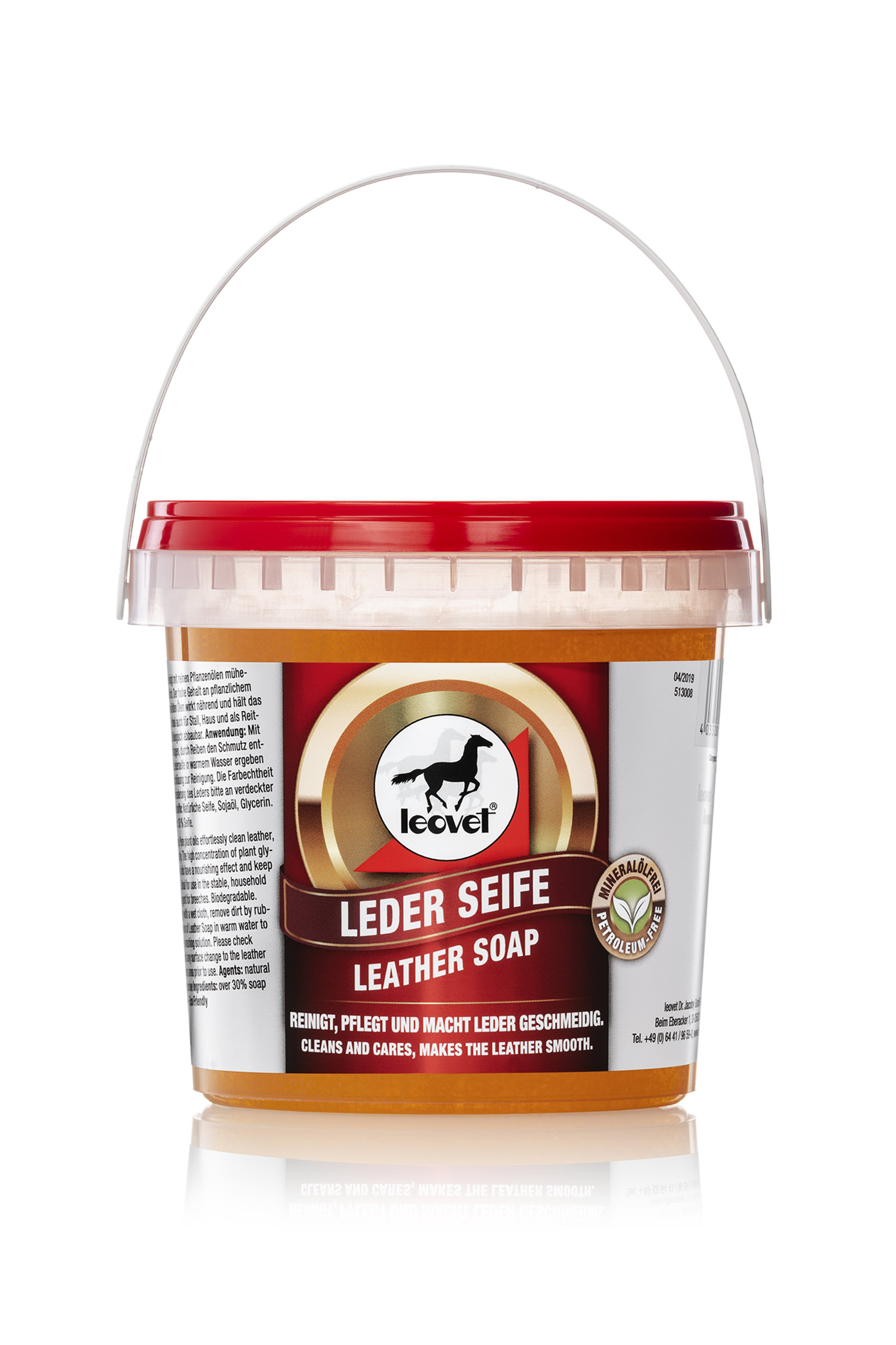 Leovet Sapone per cuoio, 500g (450ml)