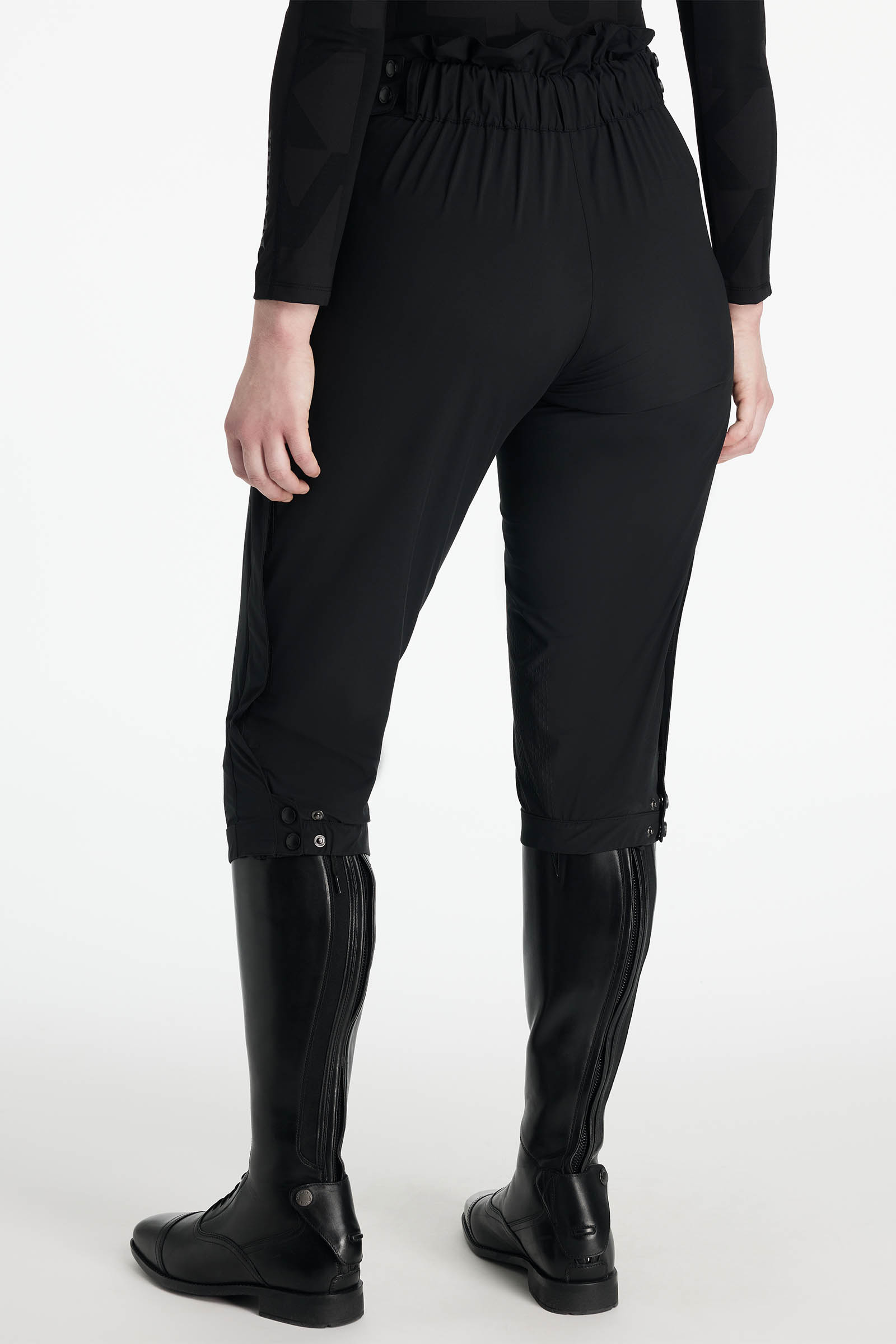 Black LeMieux Darcey Waterproof 3/4 Over Breeches