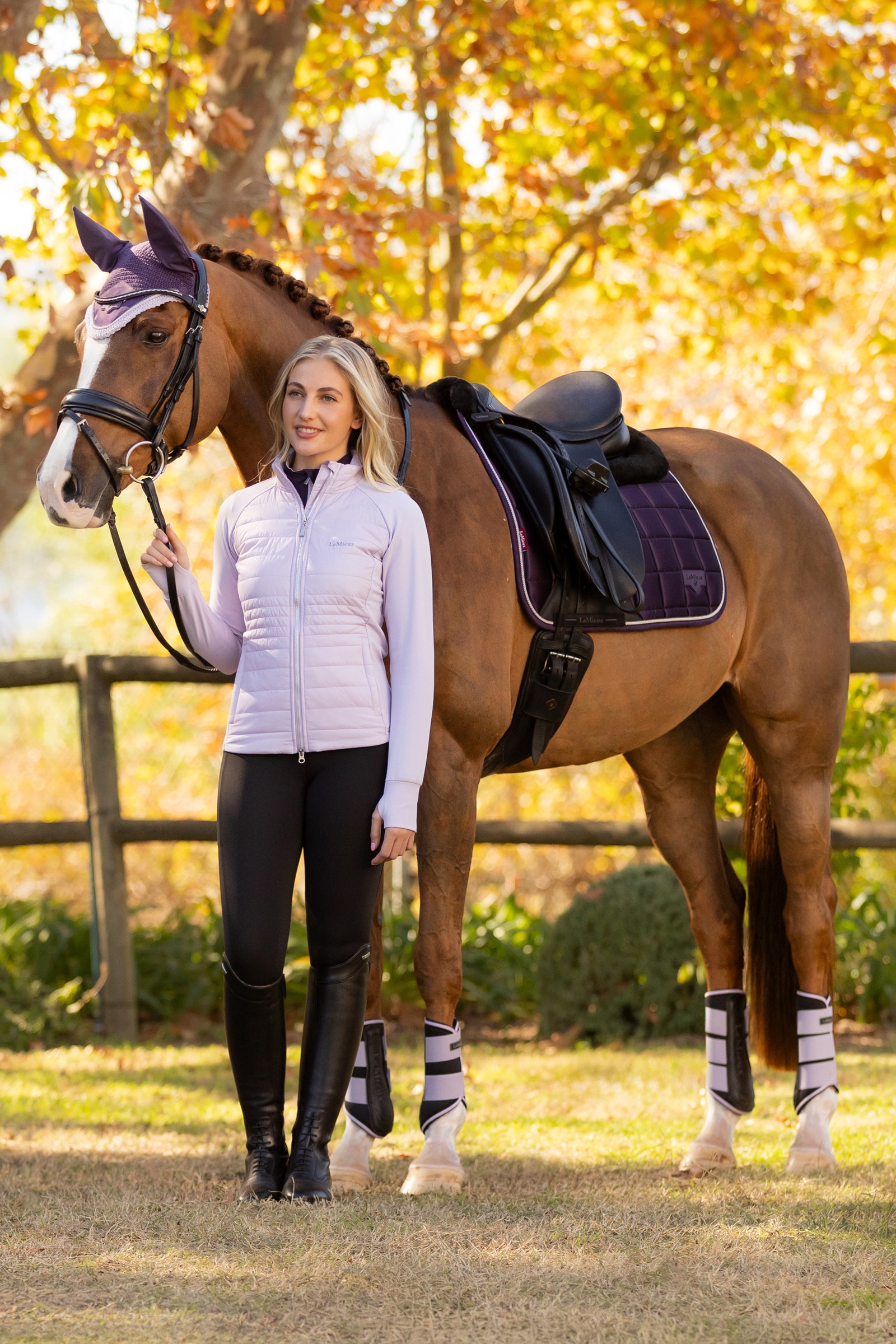 LeMieux Merino+ Loire sottosella classico da dressage