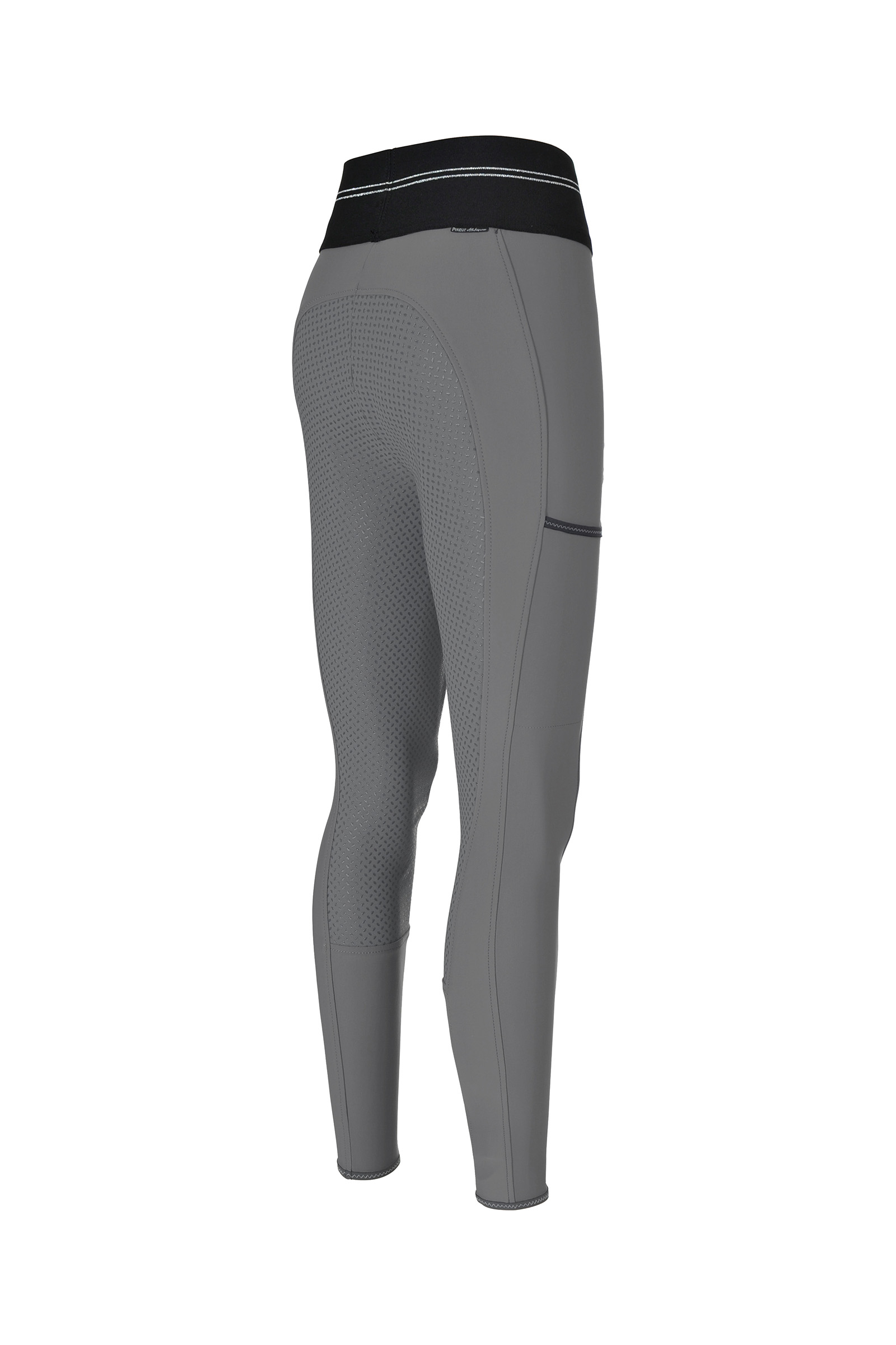 Grey Pikeur Gia Athleisure II Pantaloni da equitazione con grip e full seat