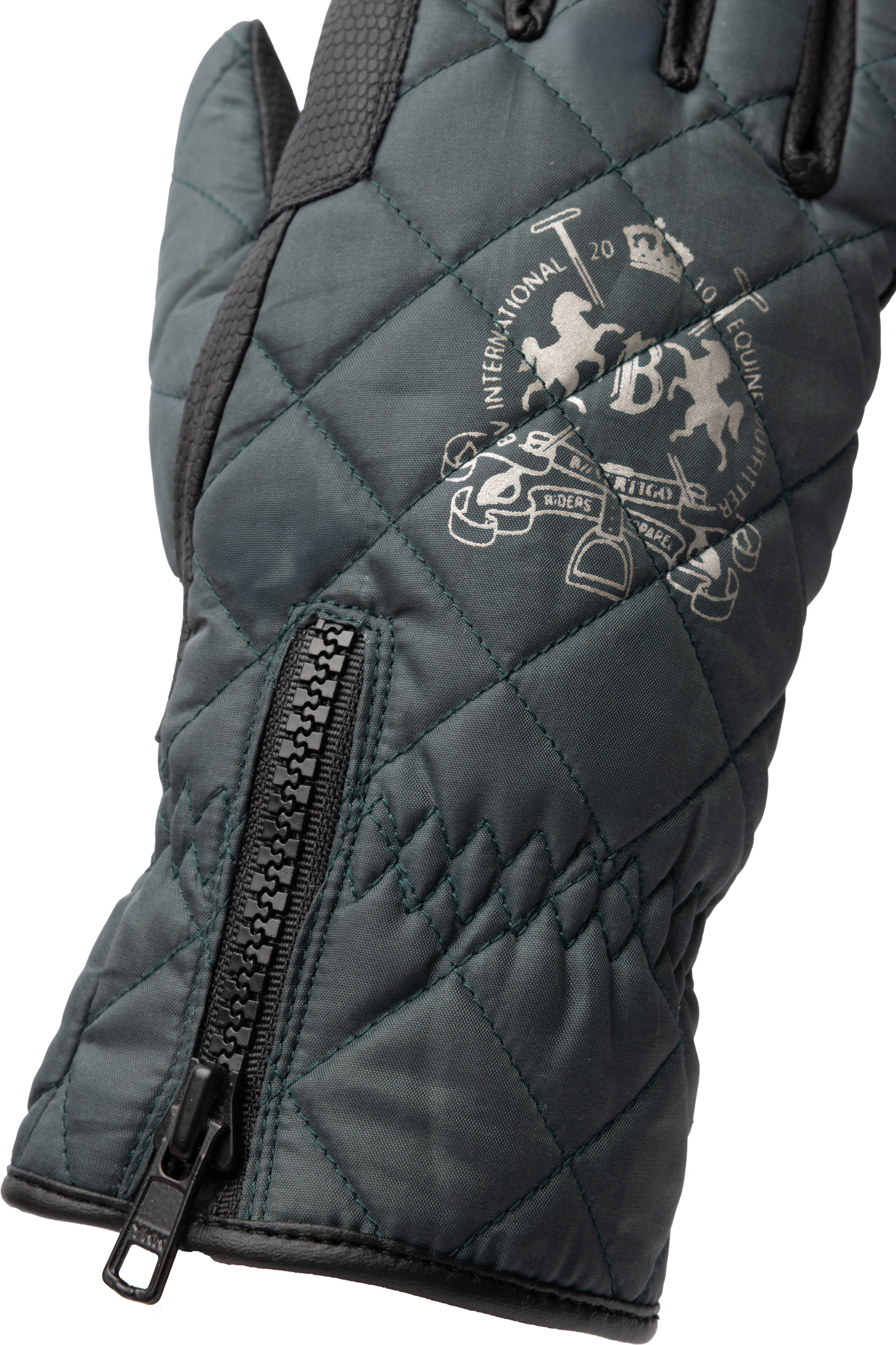 B Vertigo Onyx Guanti da equitazione impermeabili e imbottiti