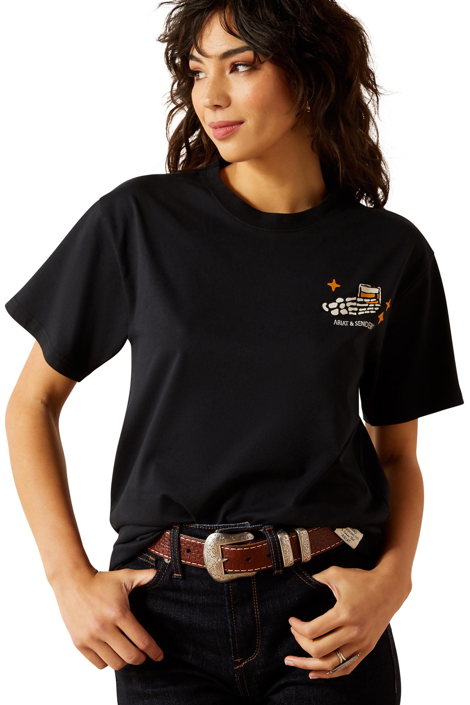 Ariat Sendero When Life Gives You Agaves T-shirt uomo