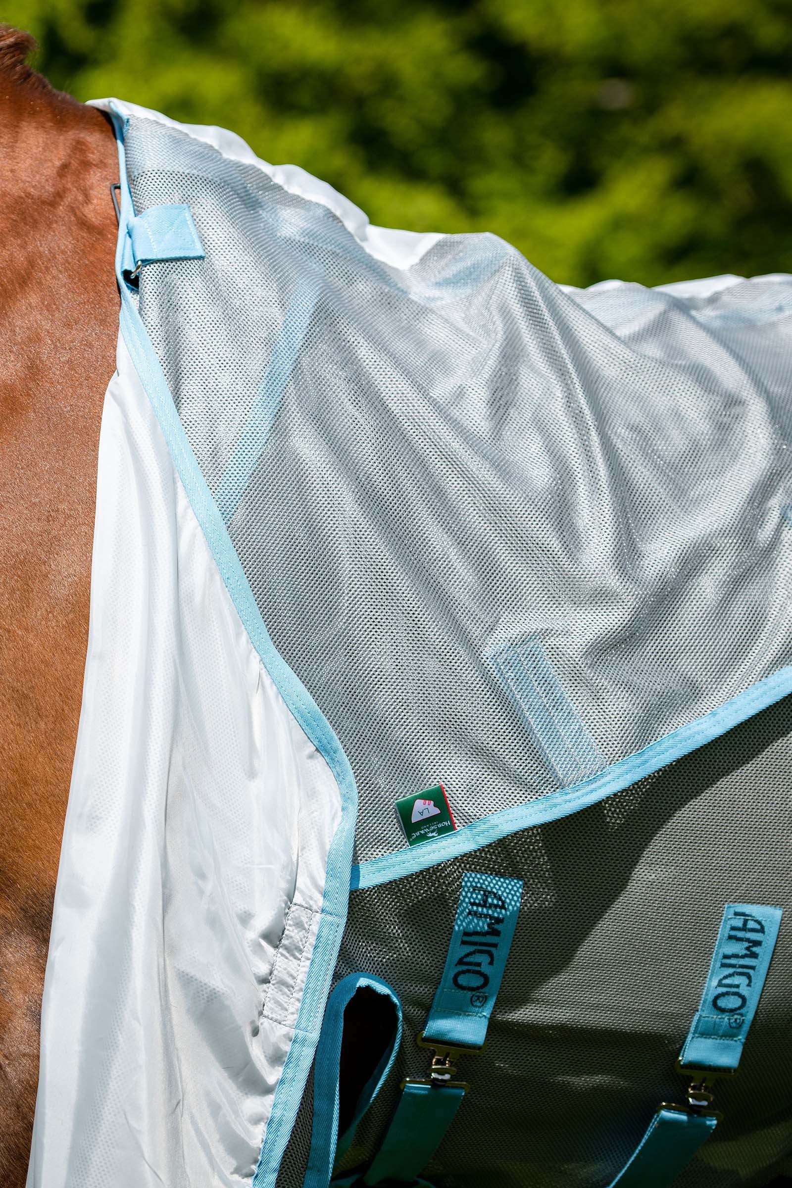 Horseware Amigo AmEco Bug Buster coperta antimosche con collo staccabile