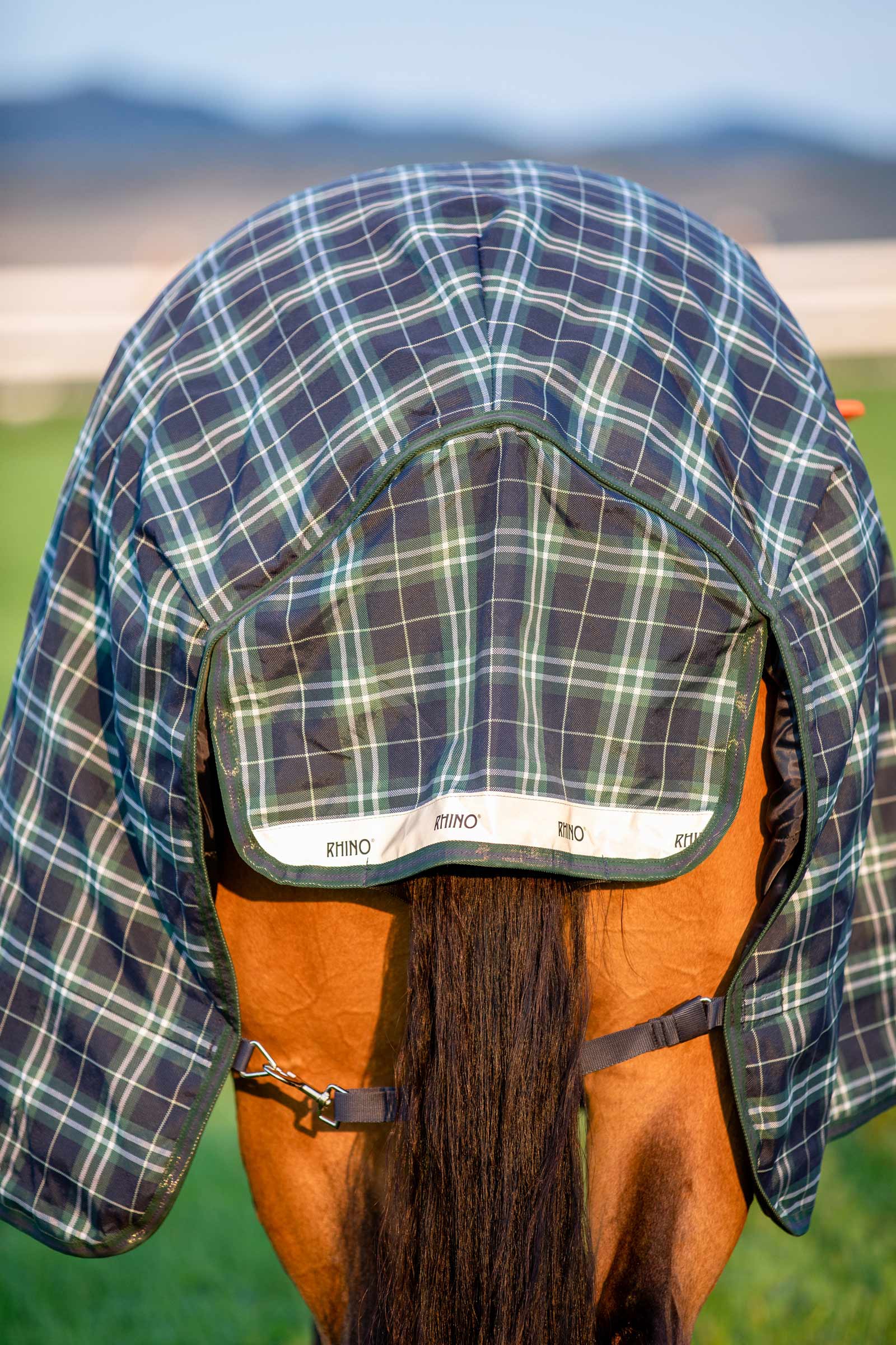 Horseware Rhino Wug Vari-Layer Coperta da turnout leggera con collo alto, 250g