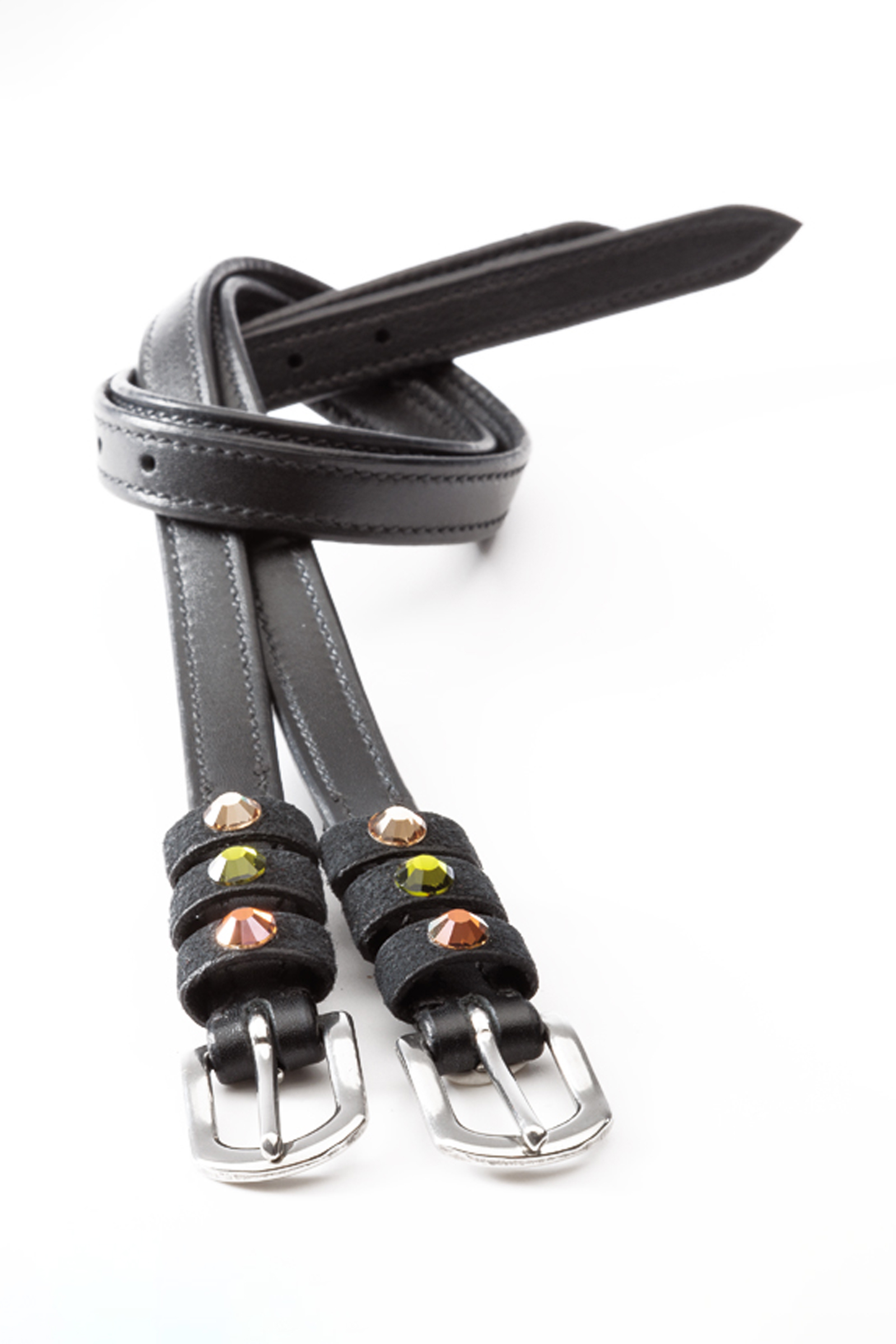 Black/Brown/Orange Kavalkade Seasons Dreams Cinghie per speroni