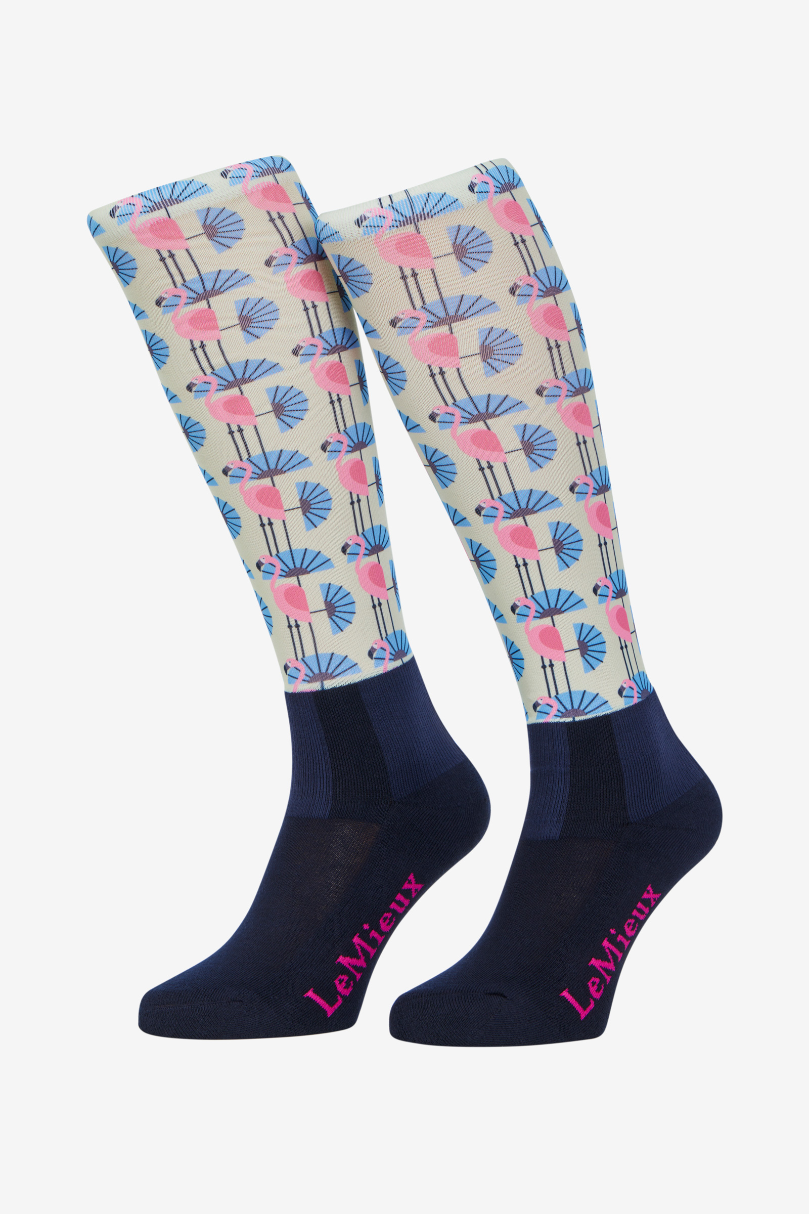 Flamingo LeMieux calze Footsie