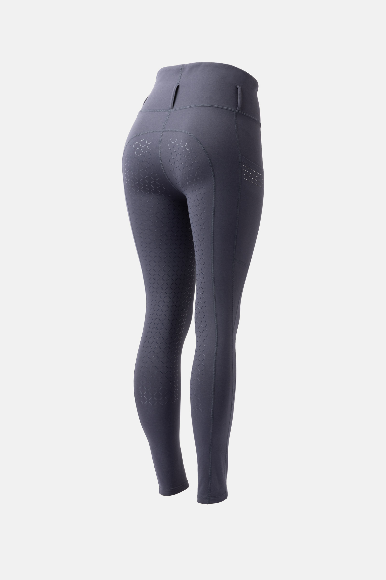 Leggings da equitazione con grip completo Horze Serena per la mezza stagione