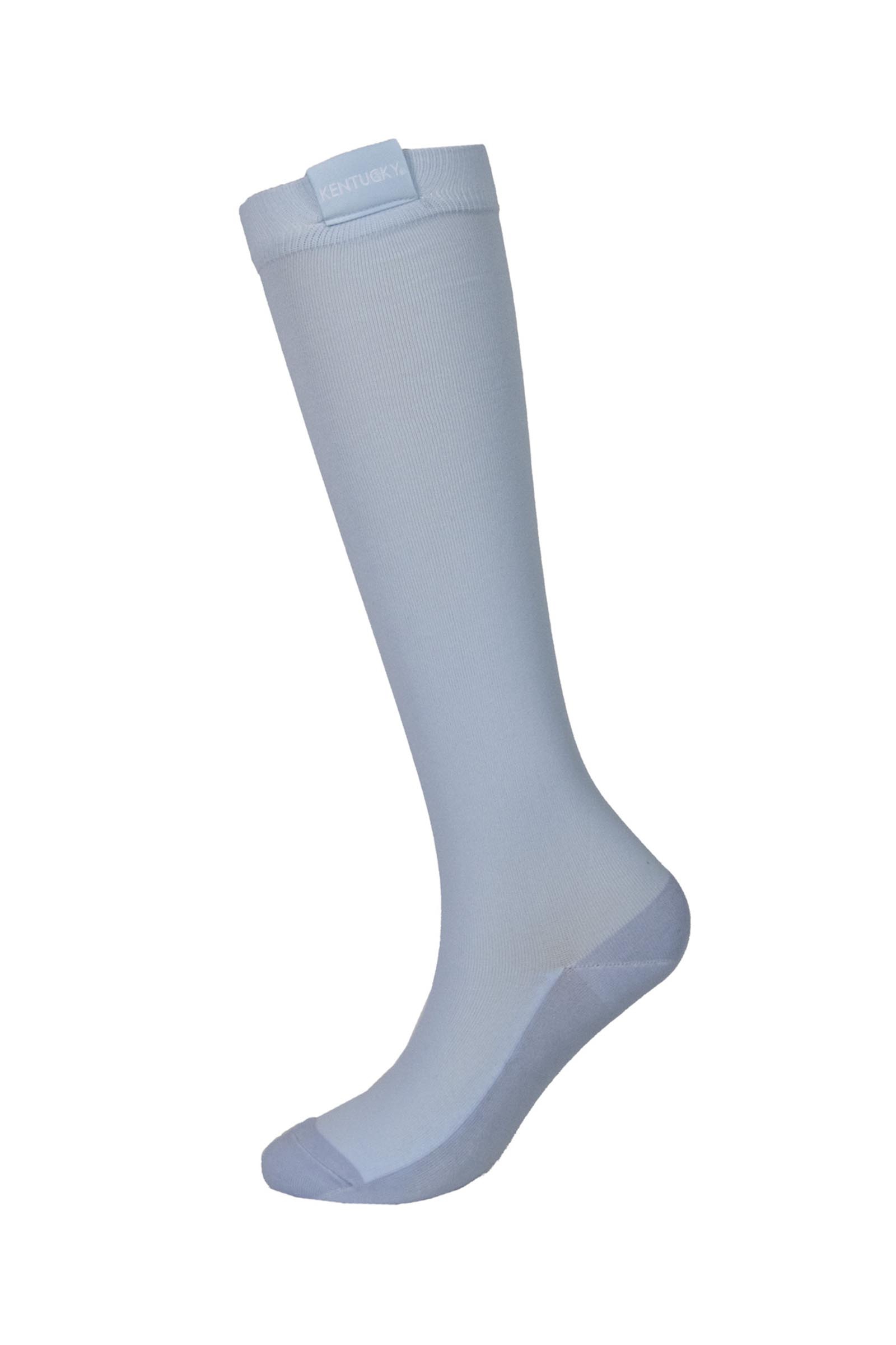 Light Blue Kentucky Horsewear calze da equitazione  