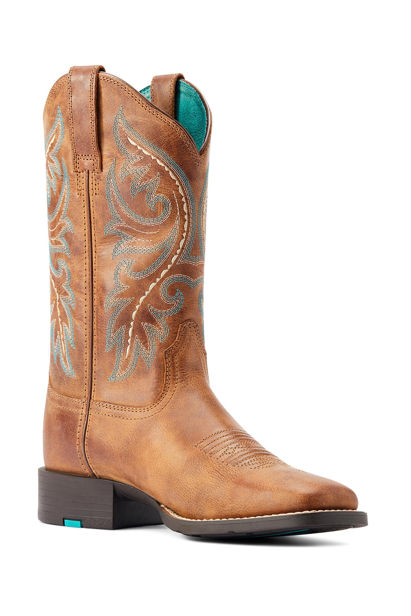 Ariat Round Up stivali western da donna con cerniera posteriore