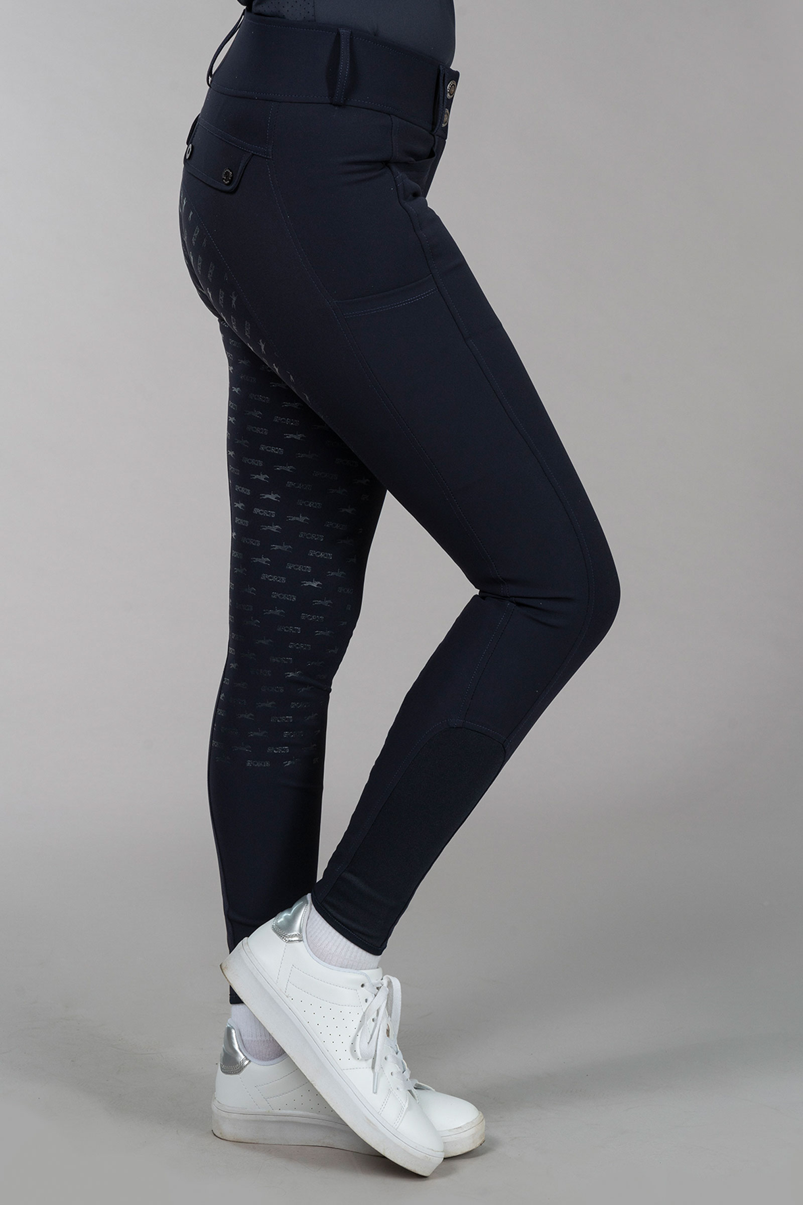 Schockem&ouml;hle Sports Air Sporty leggins da equitazione con full seat da donna