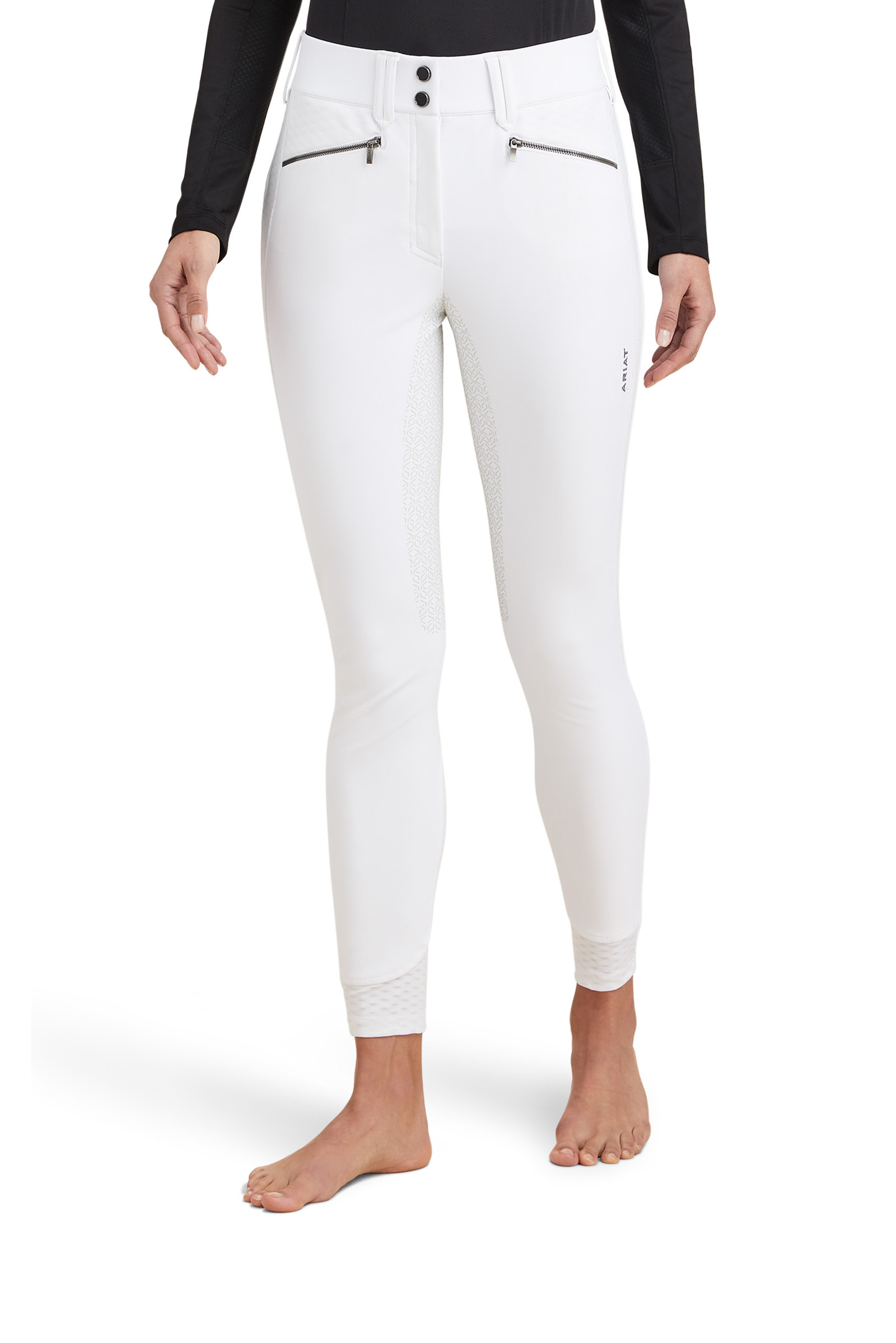 WH/AB Ariat Tri Factor X Bellatrix pantaloni da equitazione con full seat da donna