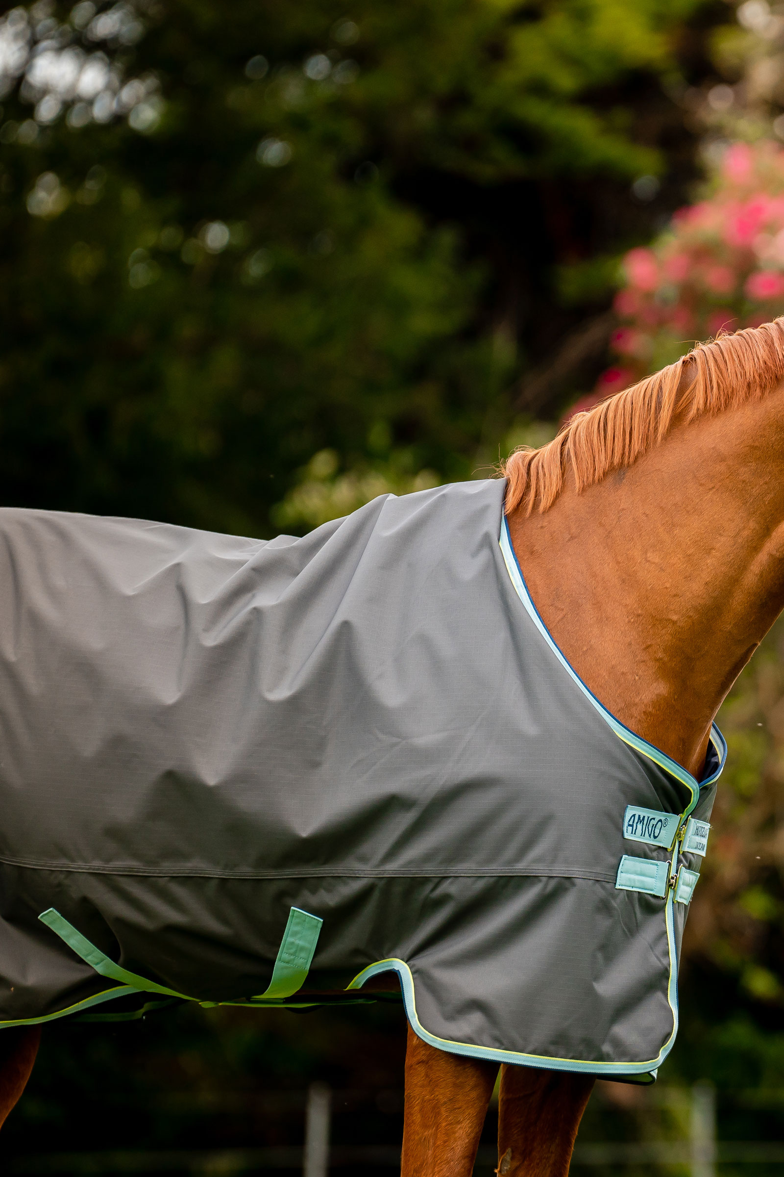 Horseware Amigo Hero Ripstop Plus coperta da turnout con collo staccabile, 200g