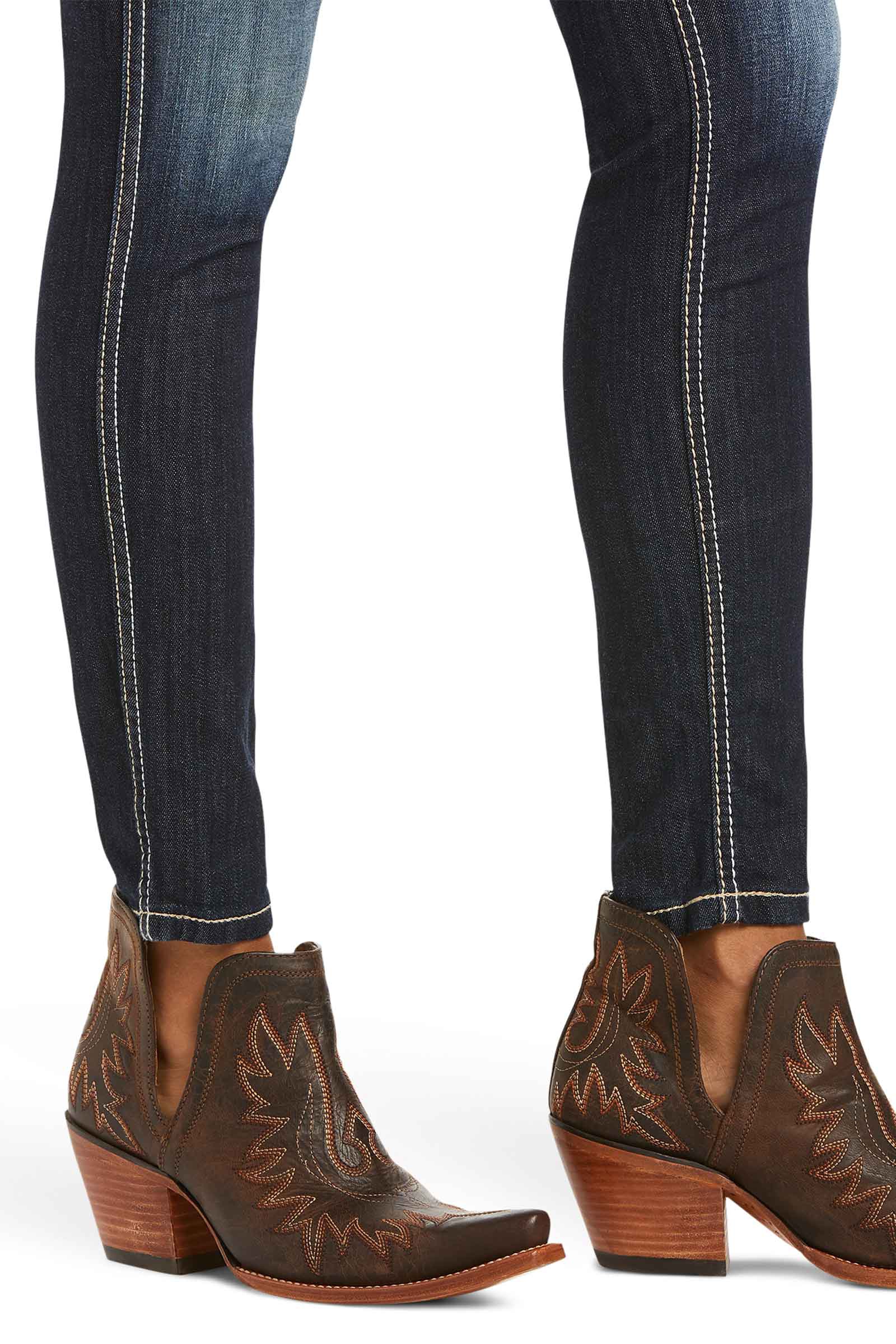 Ariat Ella R.E.A.L jeans skinny stretch da donna con vita media