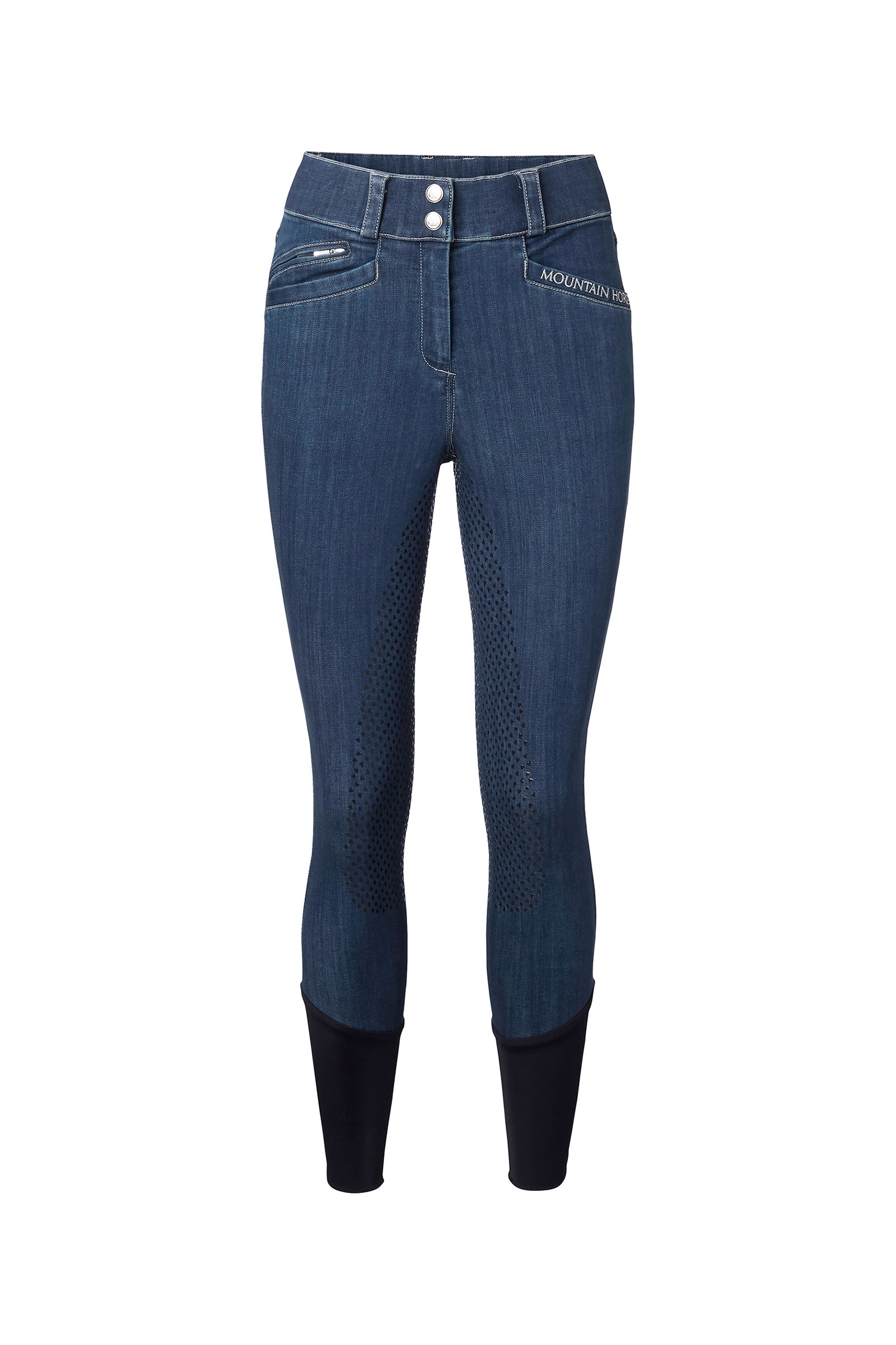 Mountain Horse Dream pantaloni da equitazione donna in denim full grip